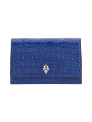 Alexander McQueen Skull Embossed Crossbody Bag