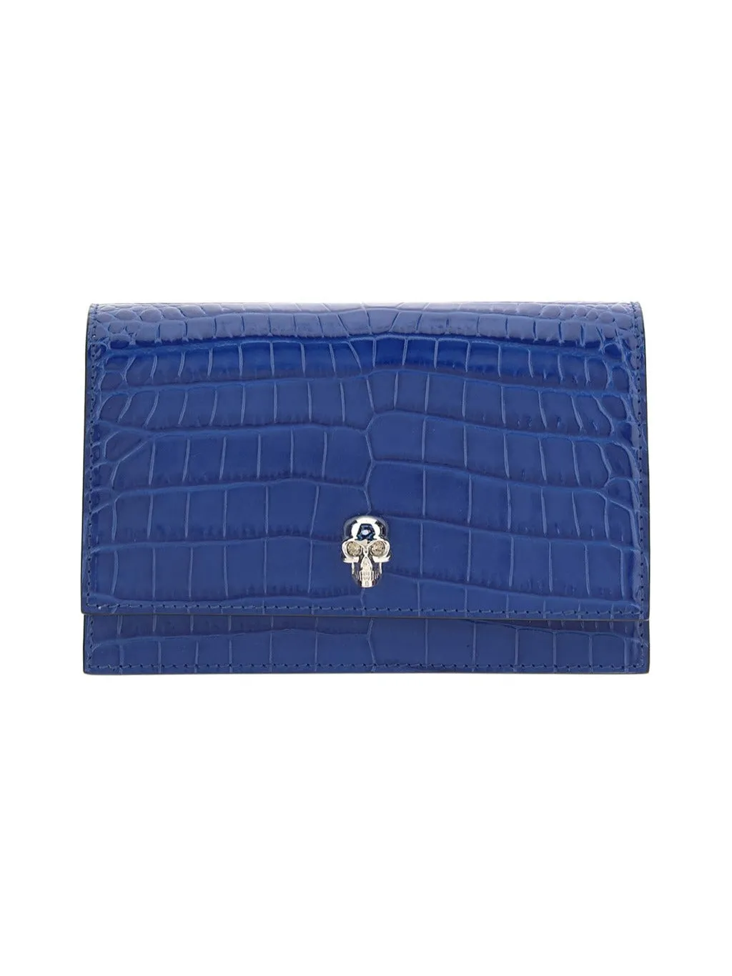 Alexander McQueen Skull Embossed Crossbody Bag