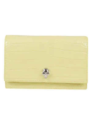 Alexander McQueen Skull Embossed Crossbody Bag