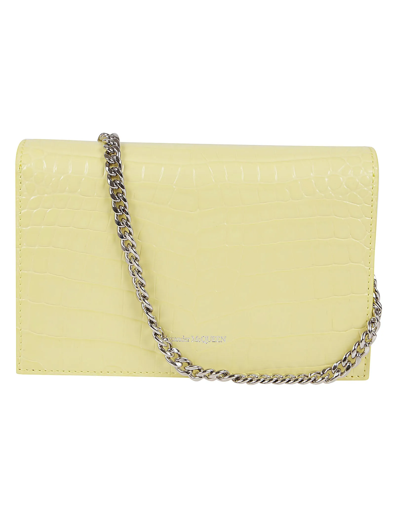 Alexander McQueen Skull Embossed Crossbody Bag