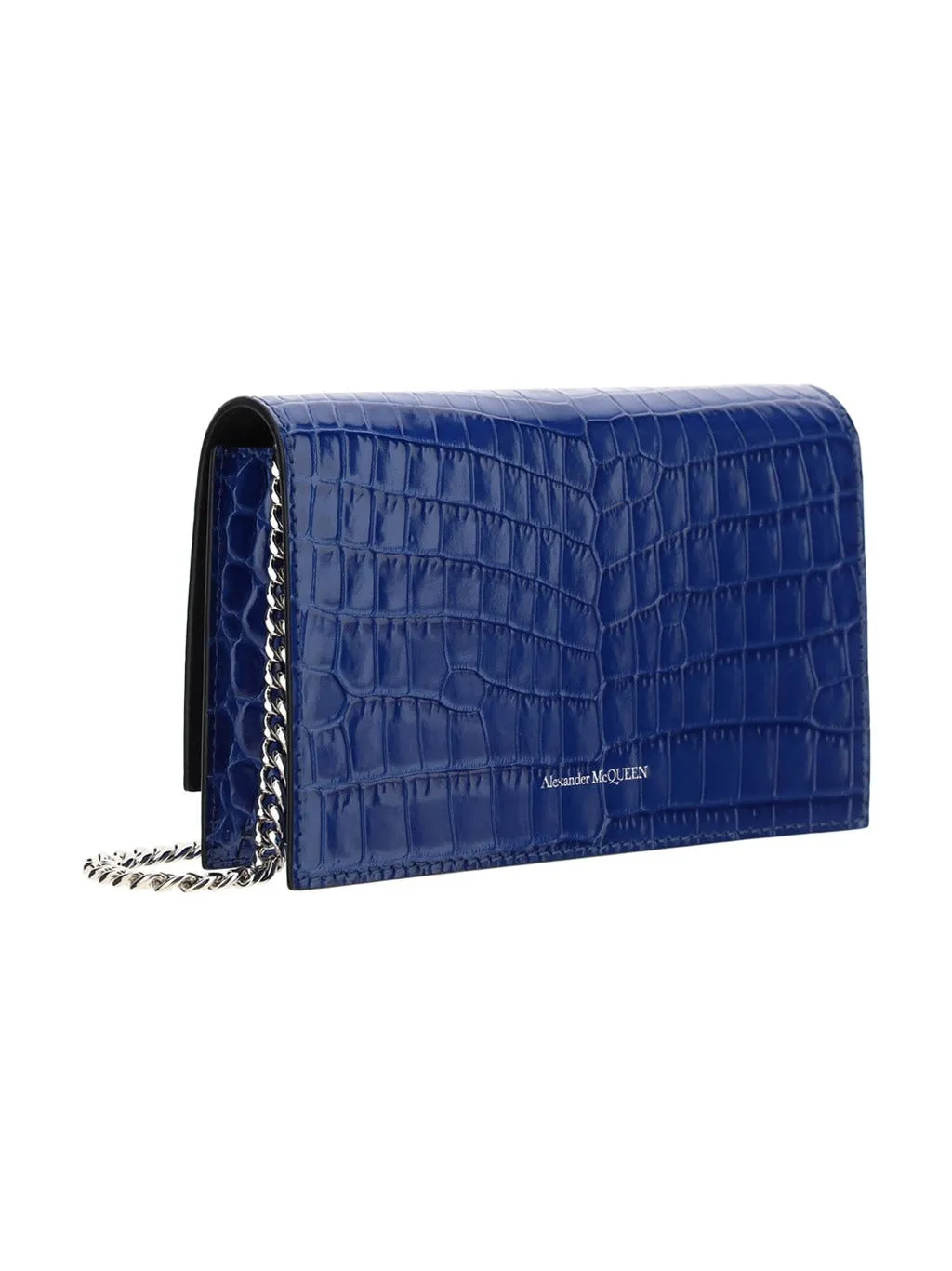Alexander McQueen Skull Embossed Crossbody Bag