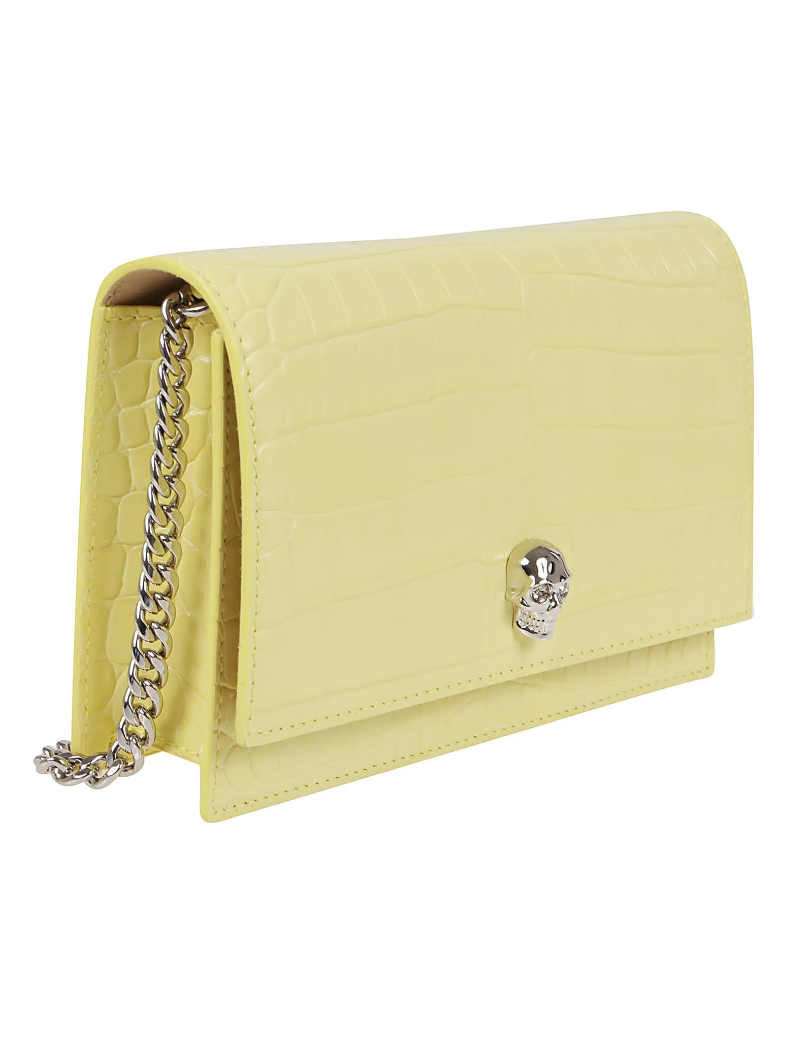 Alexander McQueen Skull Embossed Crossbody Bag