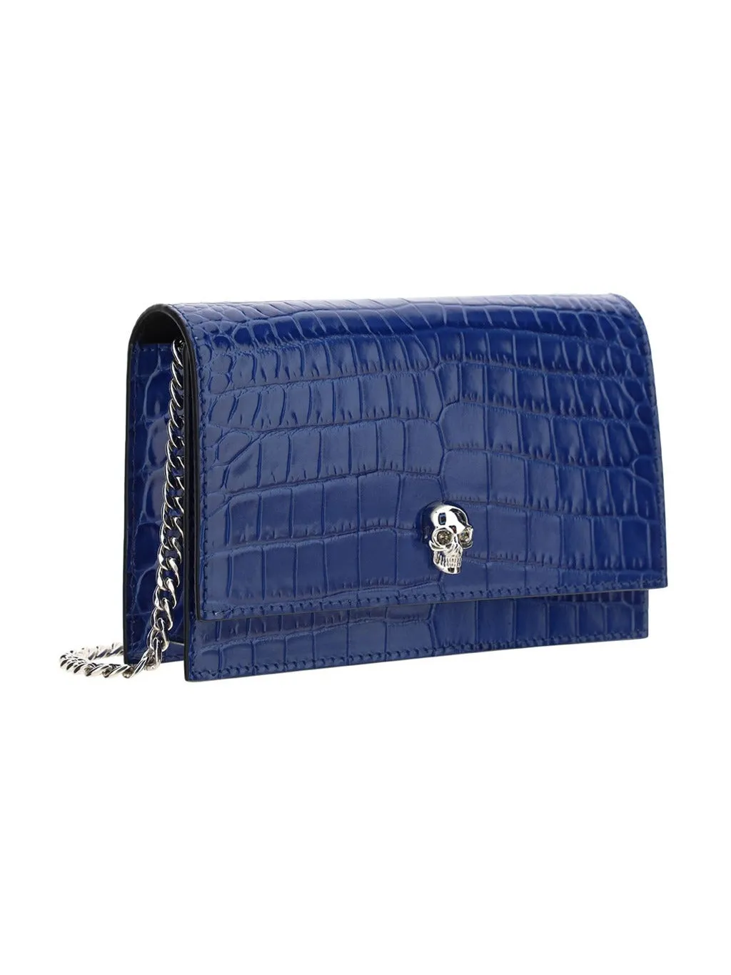 Alexander McQueen Skull Embossed Crossbody Bag