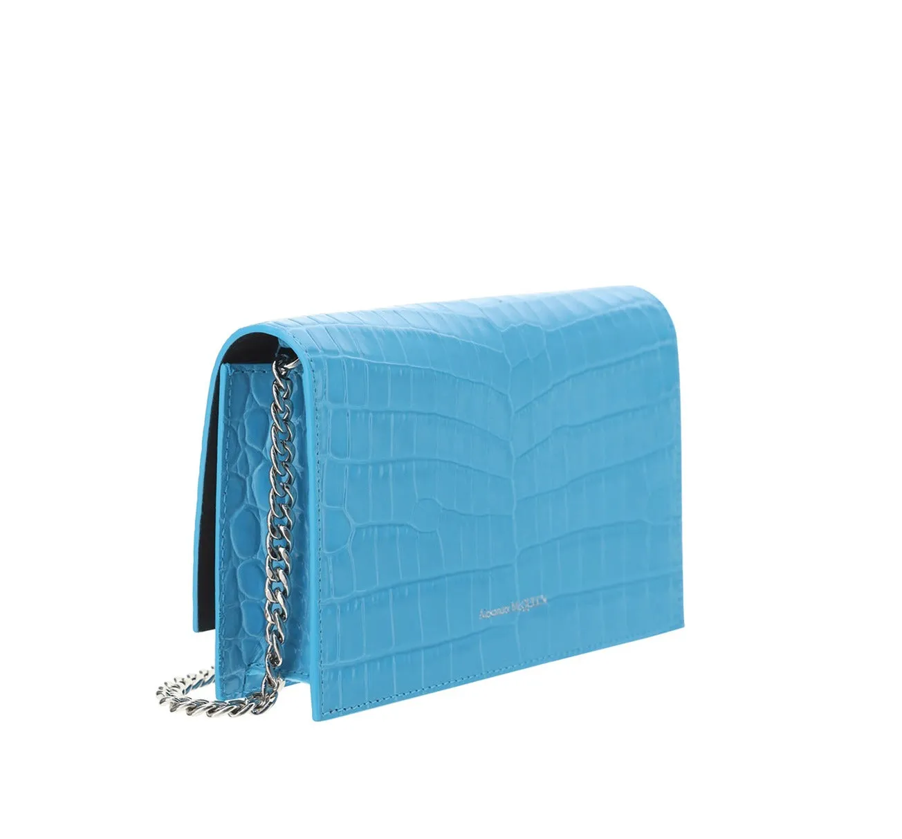 Alexander McQueen Skull Embossed Crossbody Bag