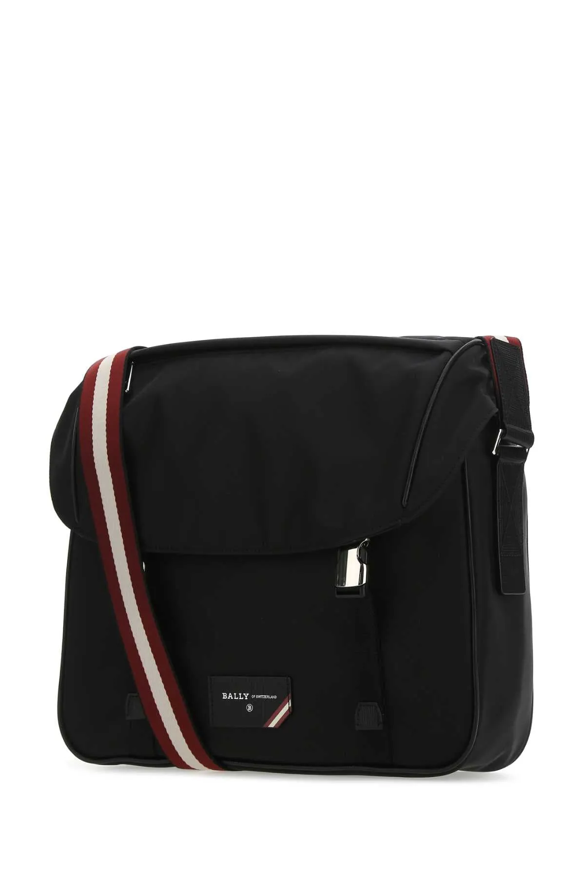 Bally Fabro Logo Patch Shoulder Bag