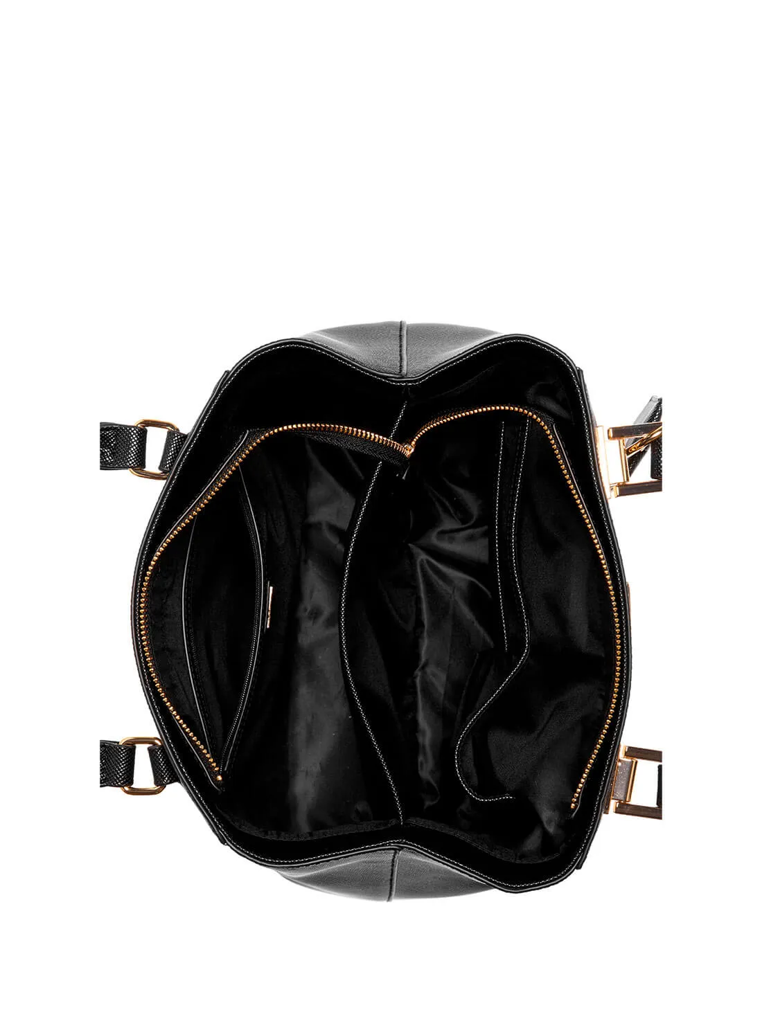 Black Breana Shopper Tote Bag