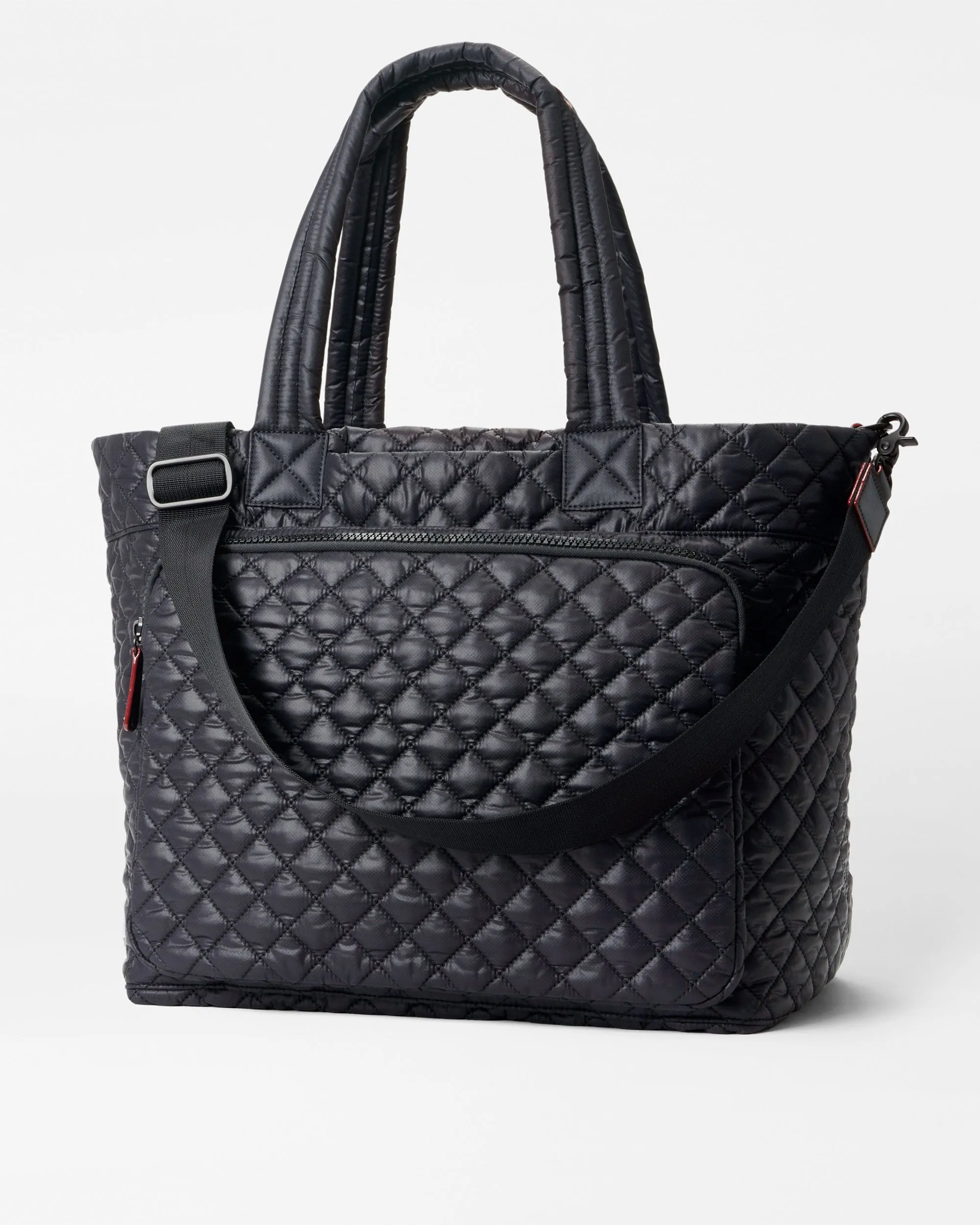 Black Large Metro Travel Tote