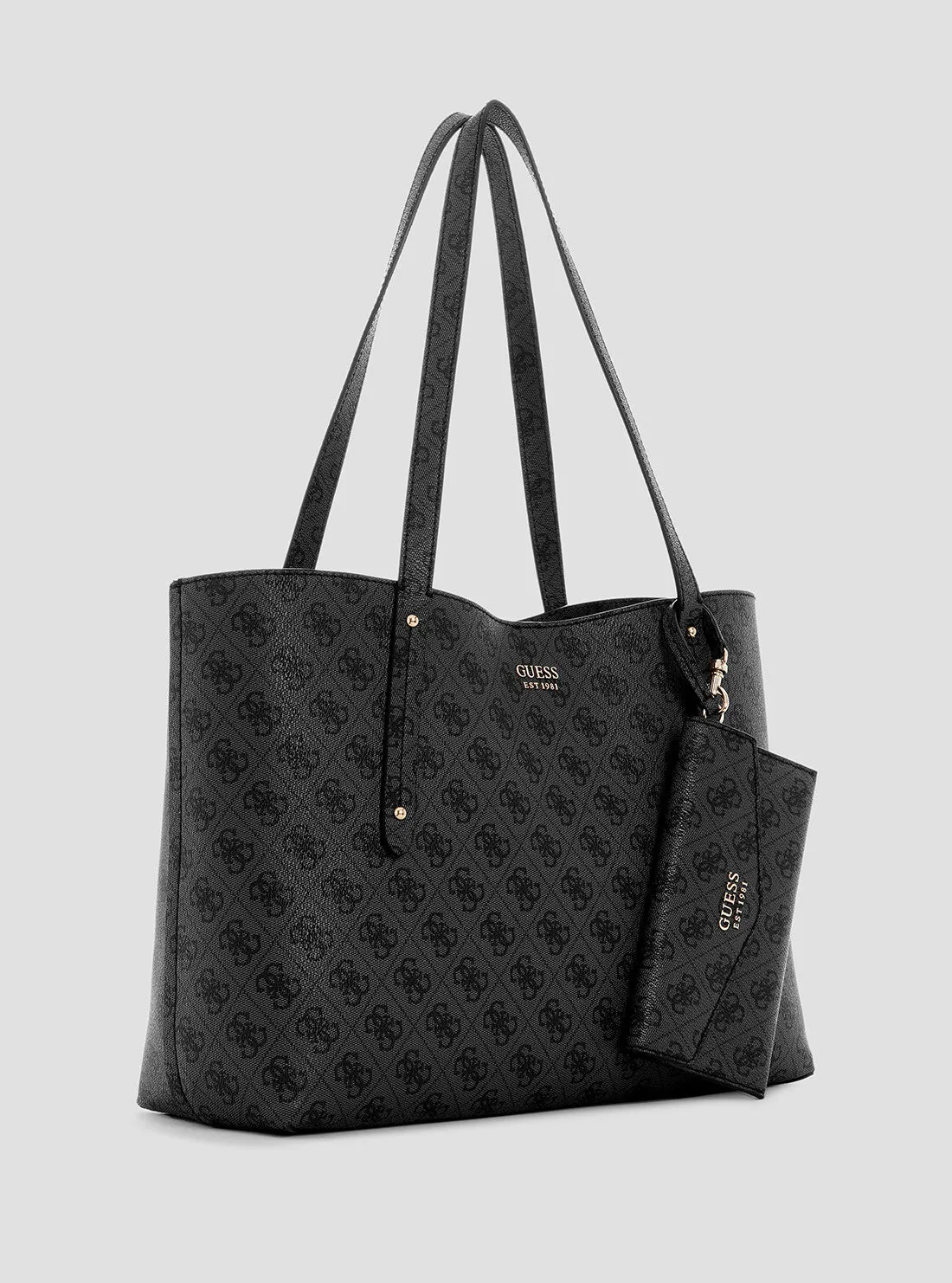 Black Logo Brenton Tote Bag