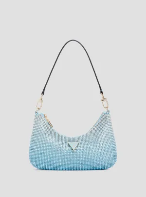 Blue Zalina Mini Shoulder Bag