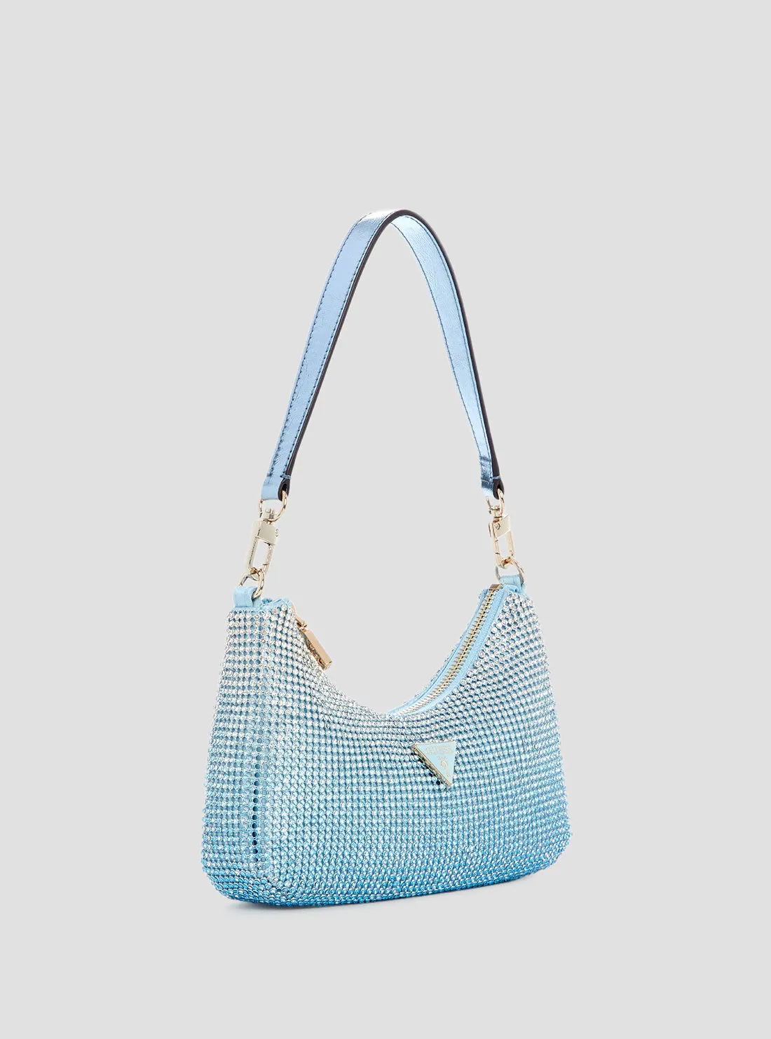 Blue Zalina Mini Shoulder Bag
