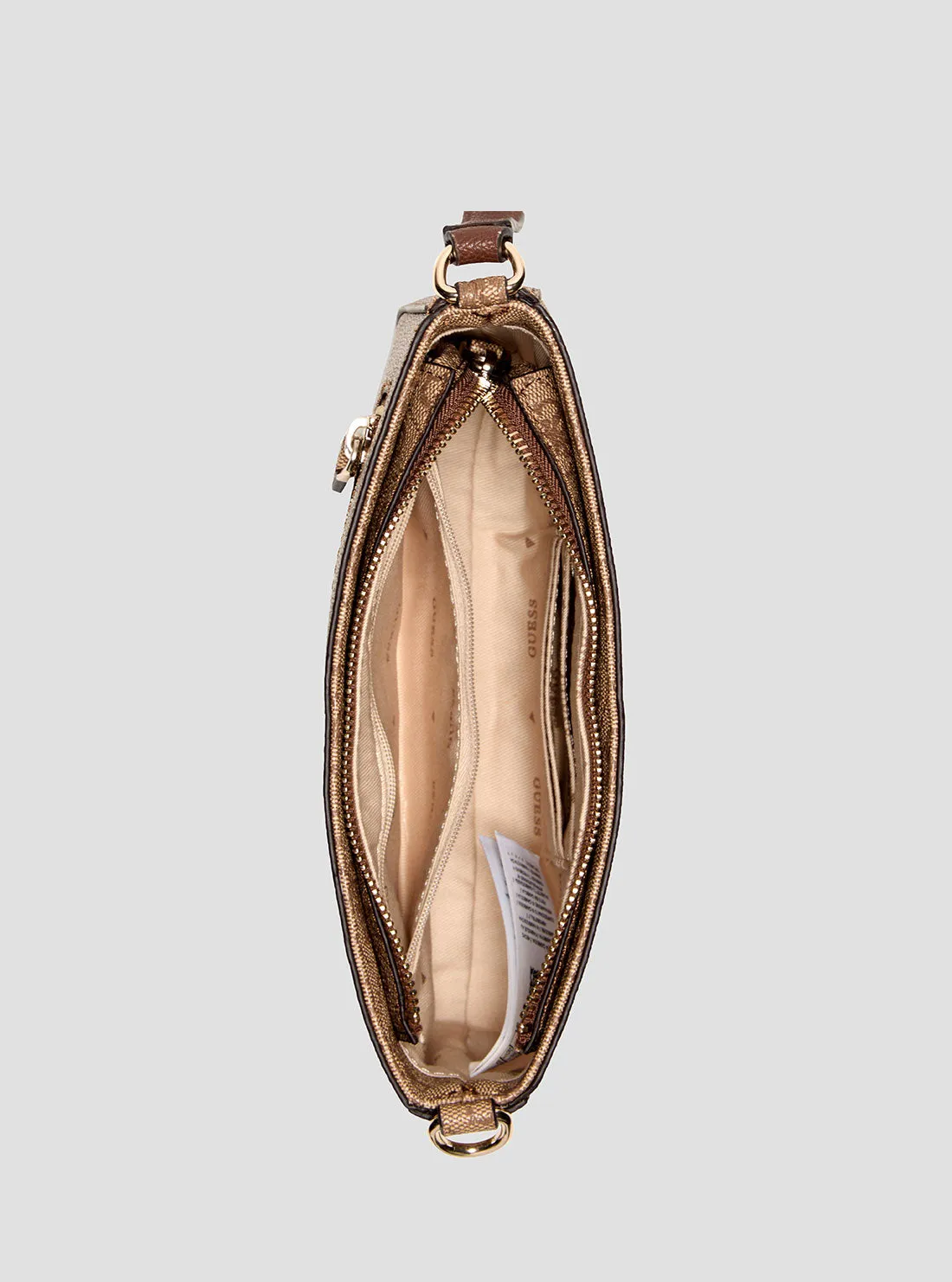 Brown Logo Noelle Mini Shoulder Bag