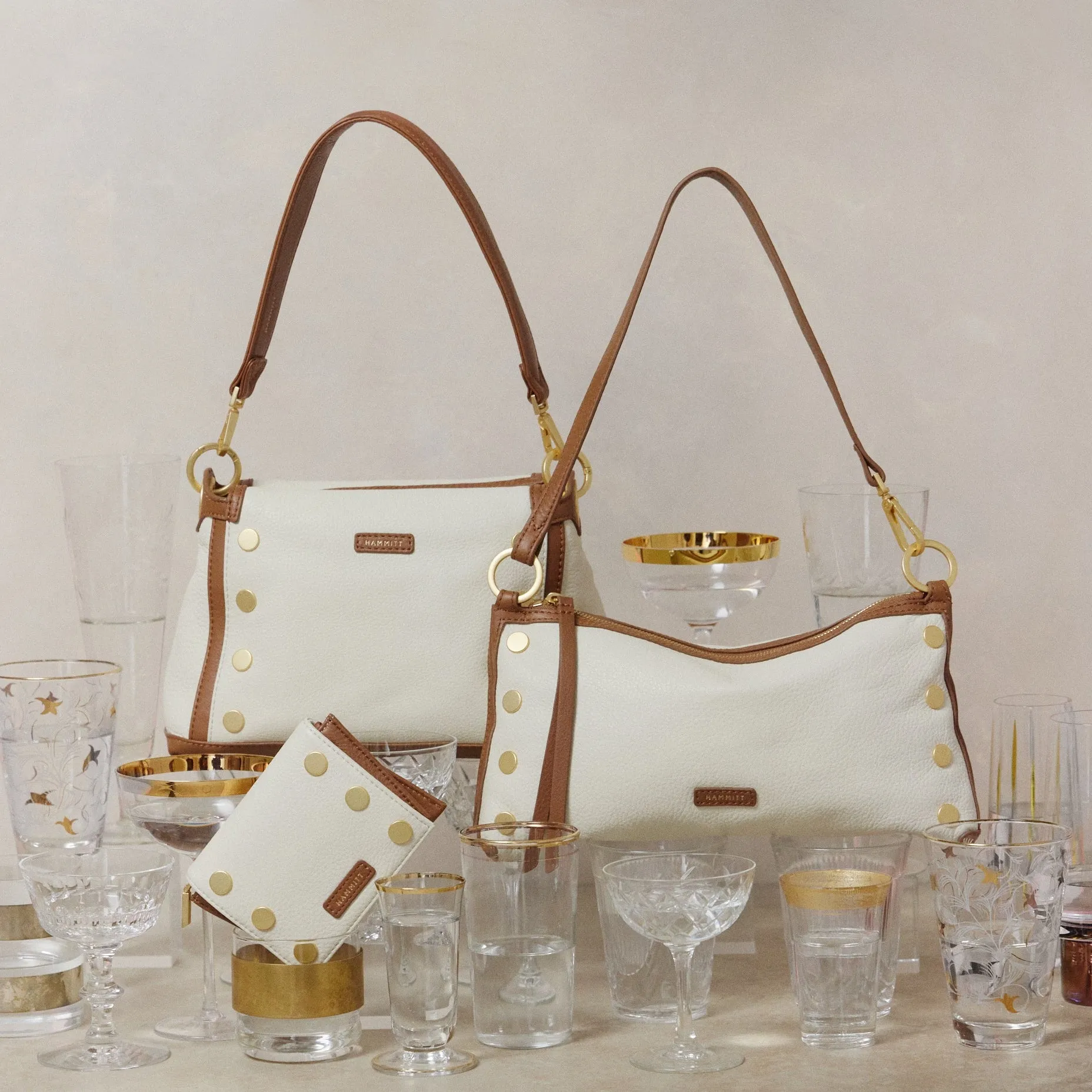 Bryant | Courtyard Cream/Brushed Gold | Med