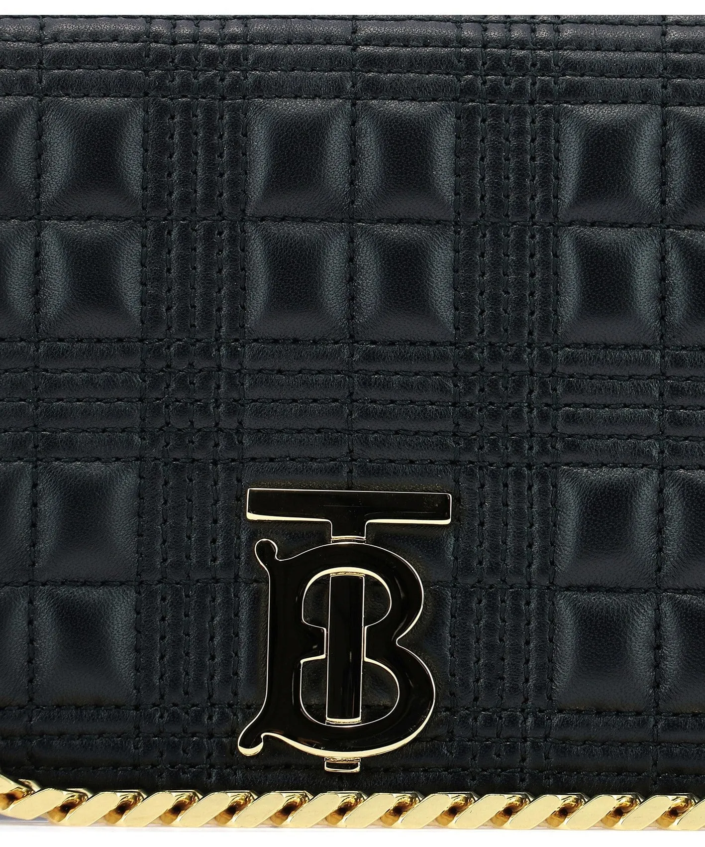 Burberry Small Quilted Lola Crossbody Bag