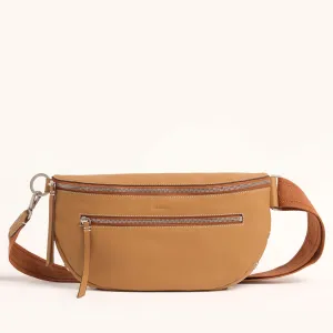 Charles Crossbody | Oak Edge/Brushed Silver | Lrg