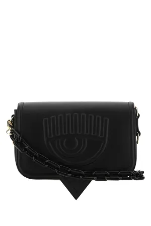Chiara Ferragni Logo-Embossed Chain-Linked Shoulder Bag