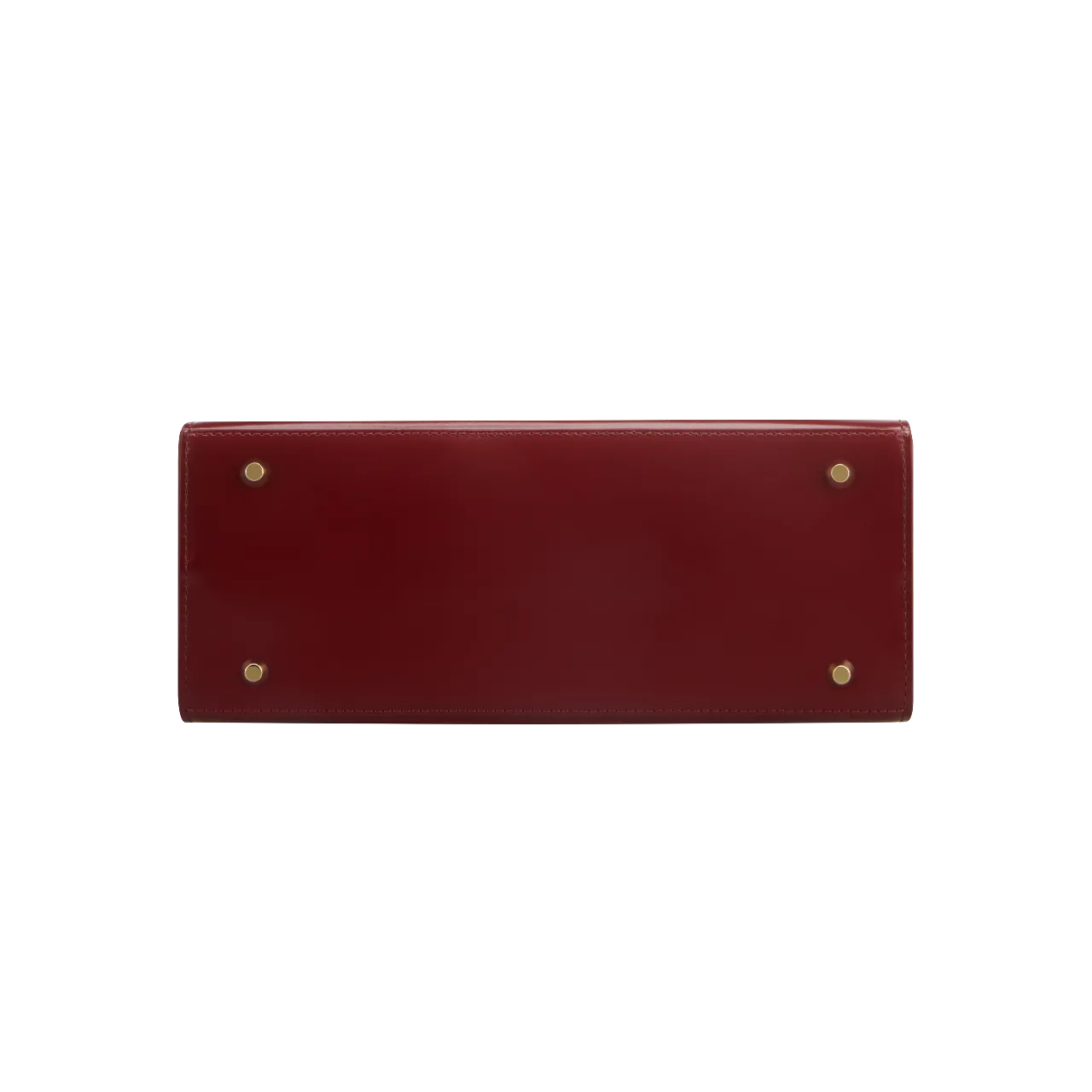 Dark Cherry Book Leather Tote Bag 25(Low Stock)