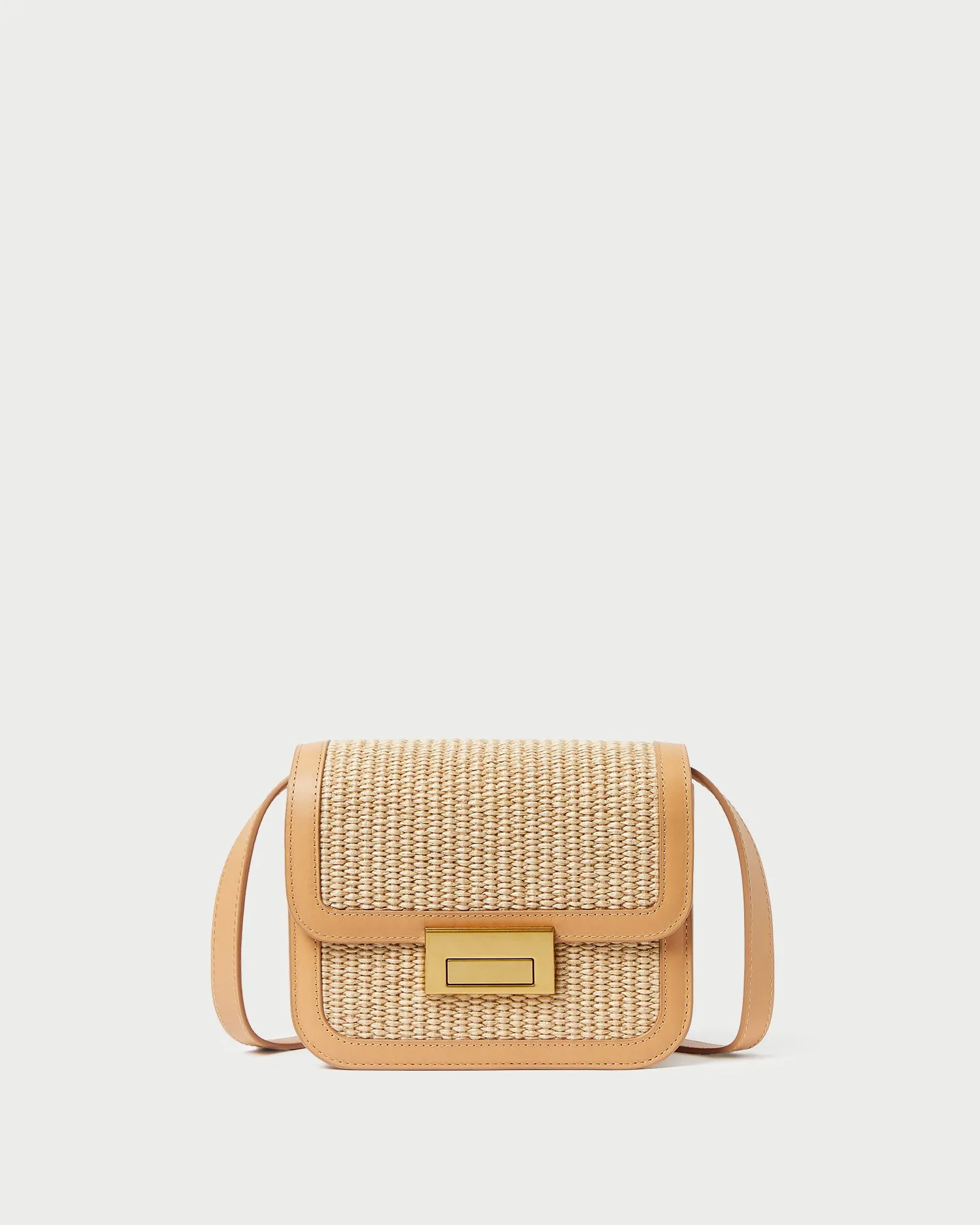 Desi Natural Straw Crossbody Bag