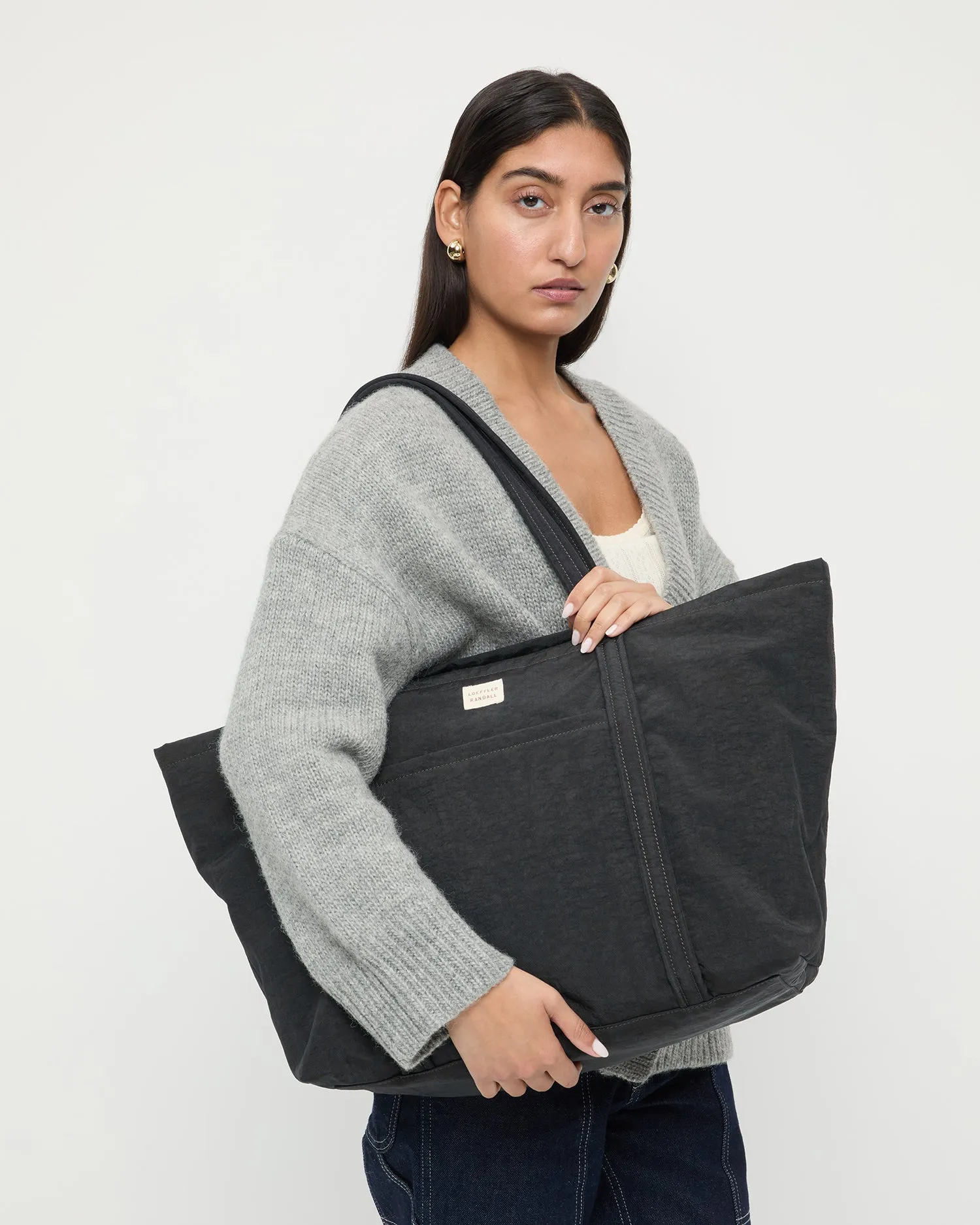 Dina Black Travel Tote