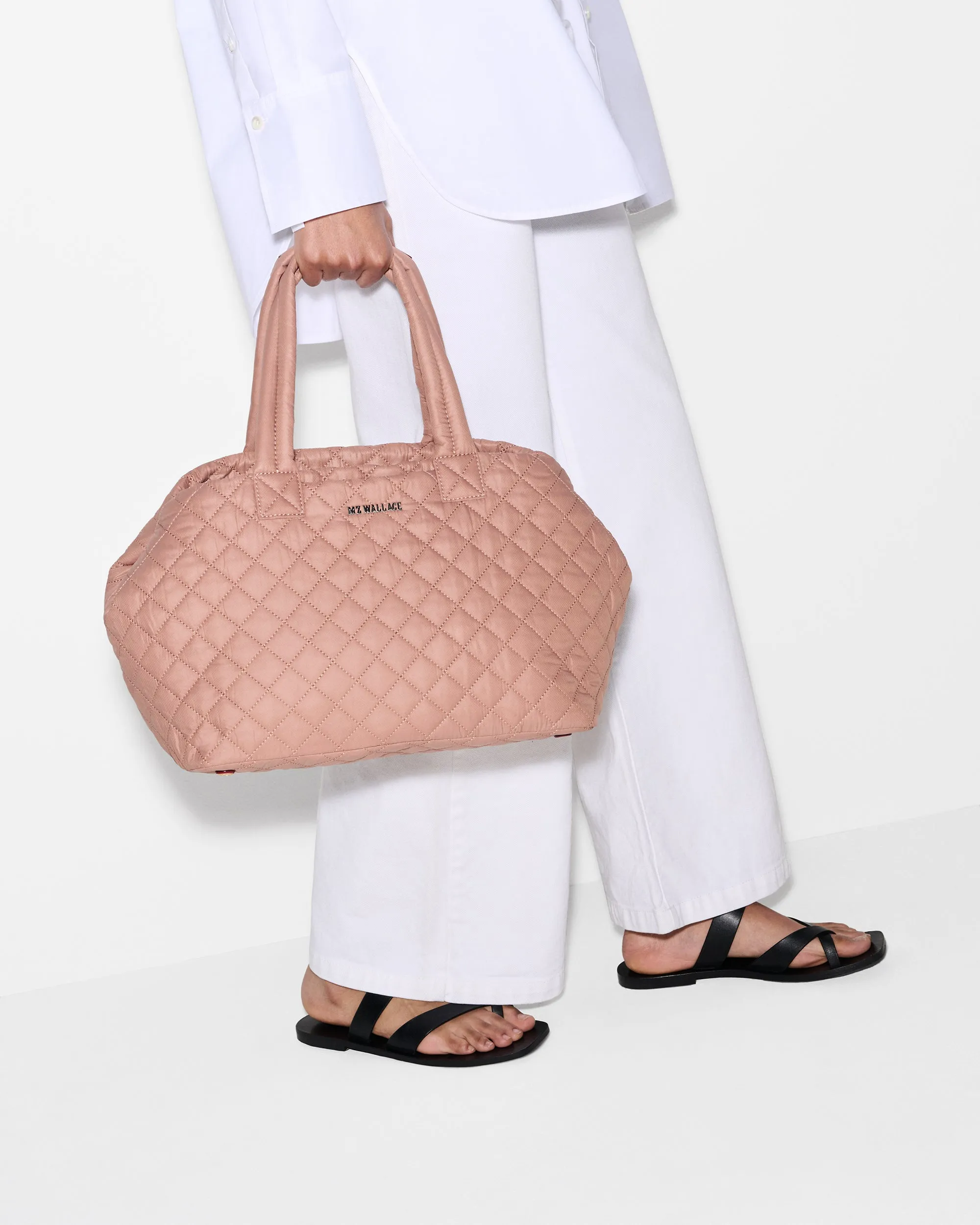 Dusty Rose Medium Metro City Tote