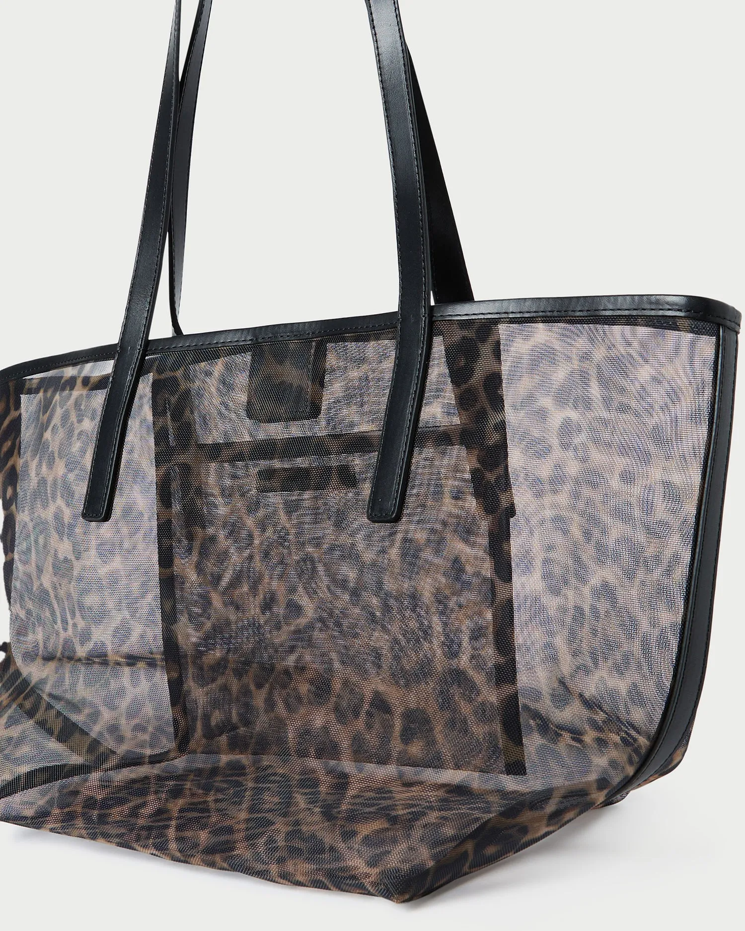 Easton Leopard Mesh Tote