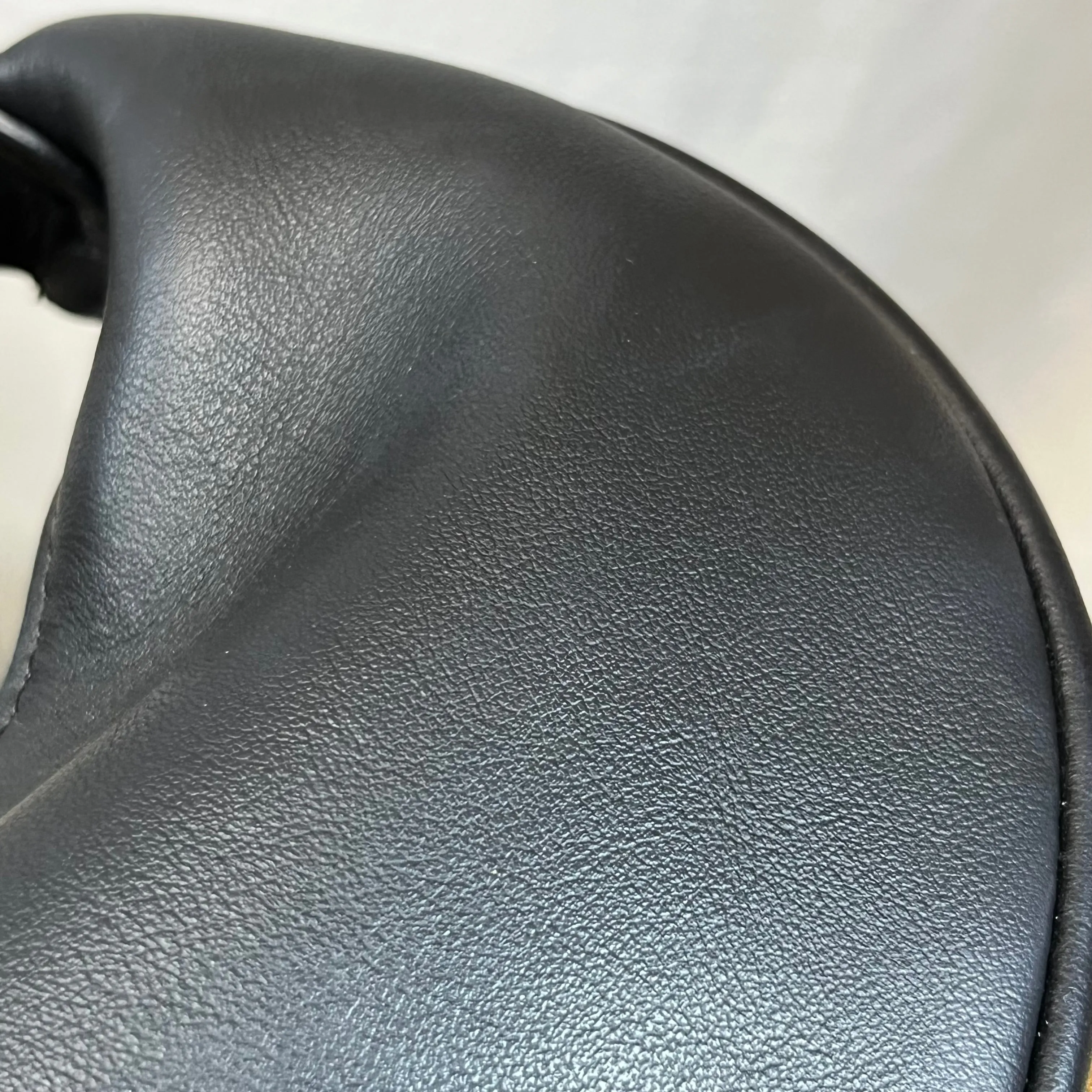 FENDI Fendigraphy Nano Black Leather Hobo Charm Bag