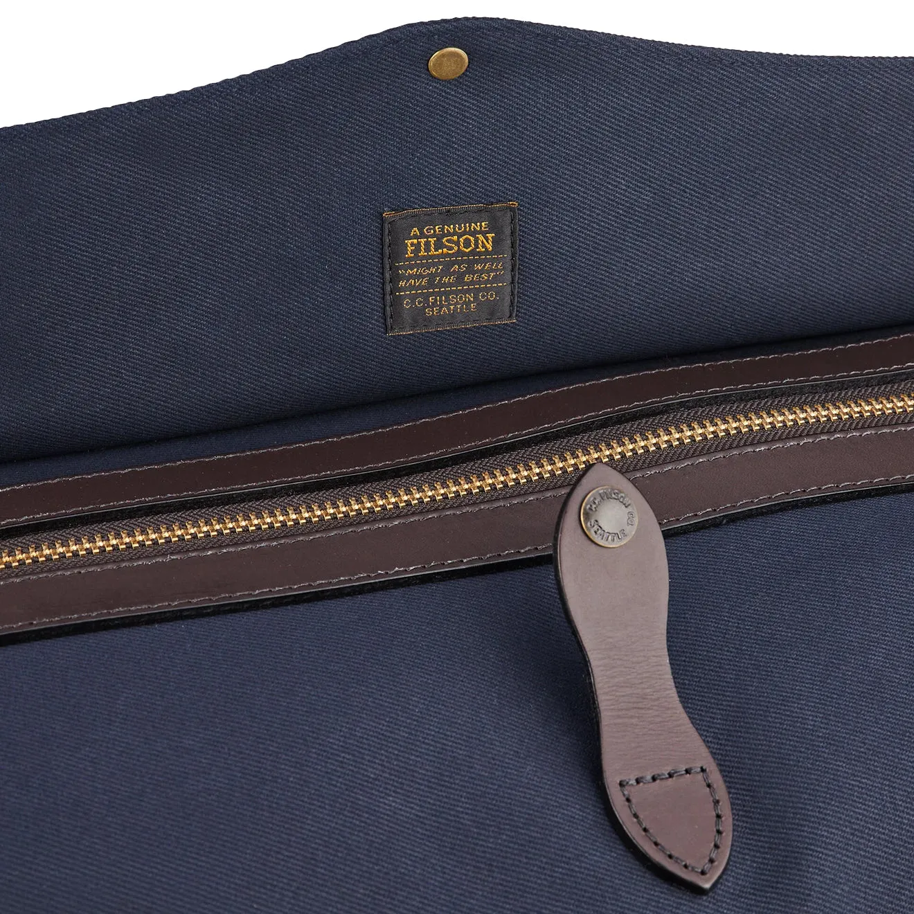 Filson Large Duffle Bag Navy