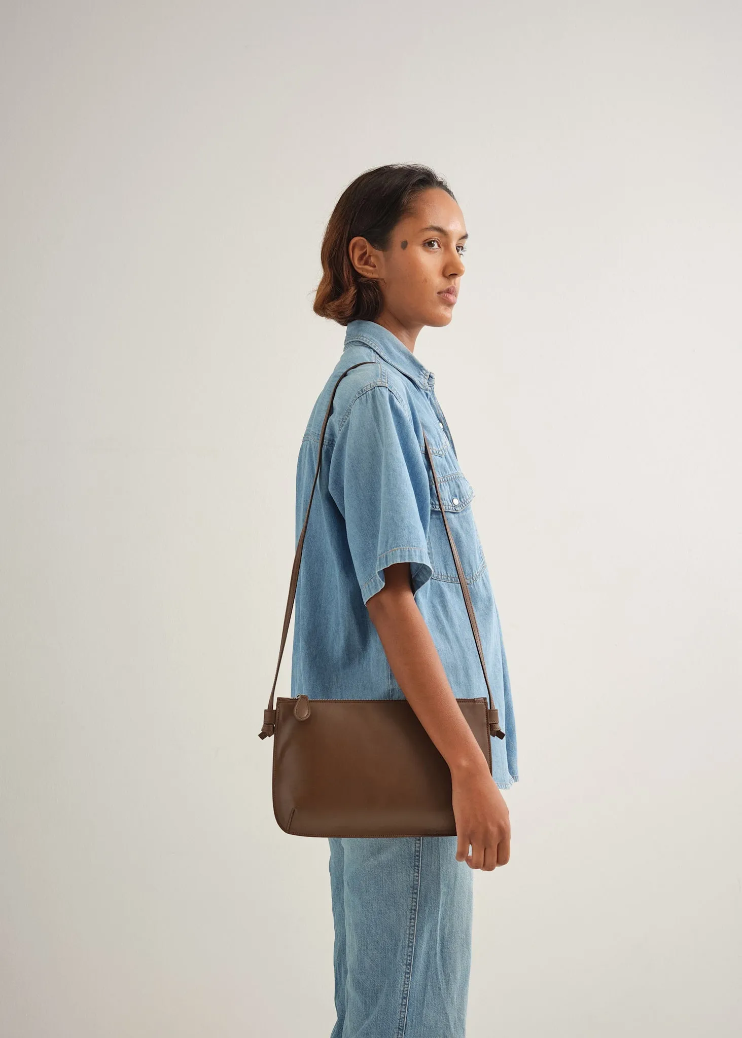 LARGE PURSE - CHOCOLATE