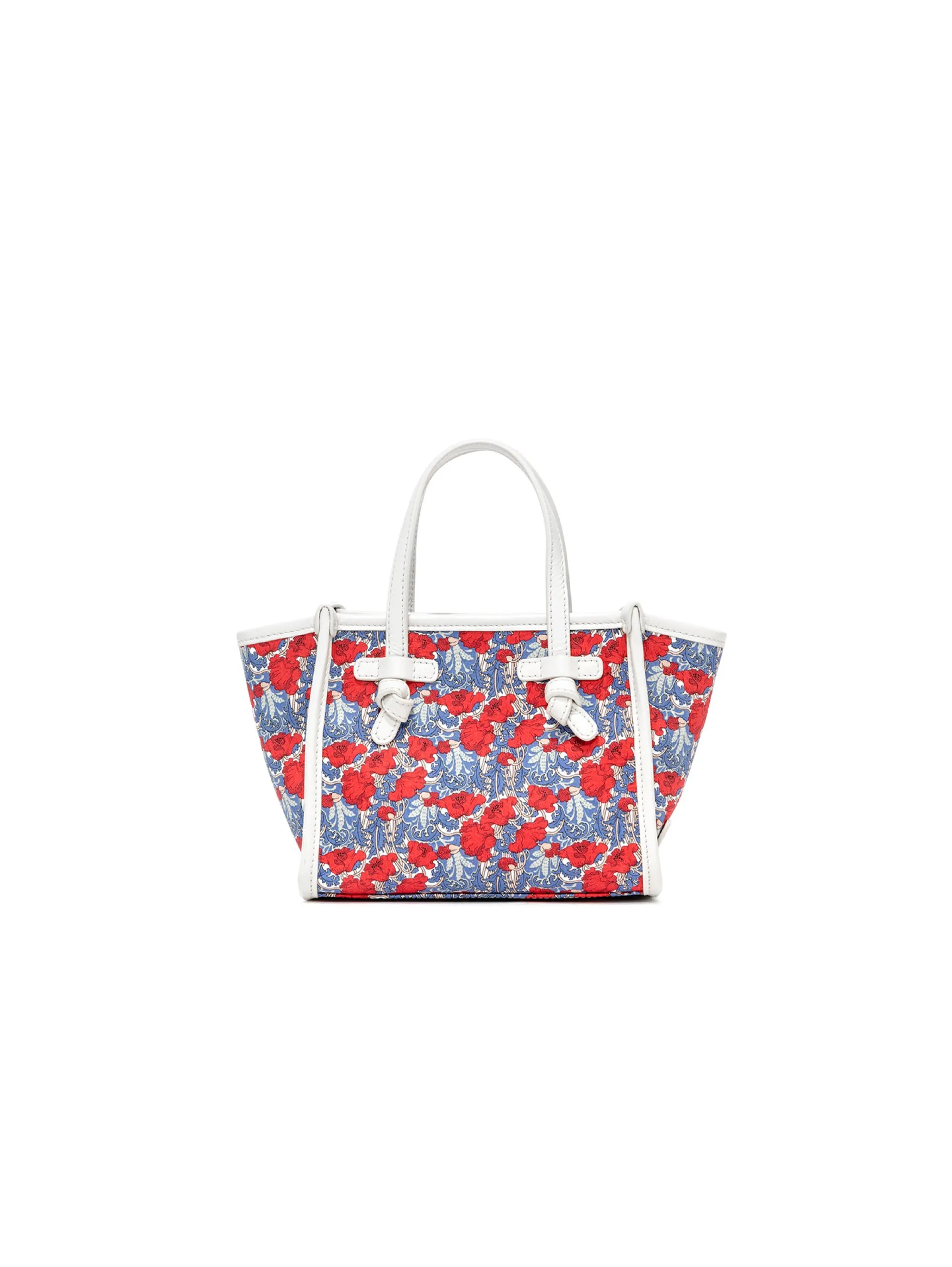 Limited Edition Handbag with White / Multi Floral Print