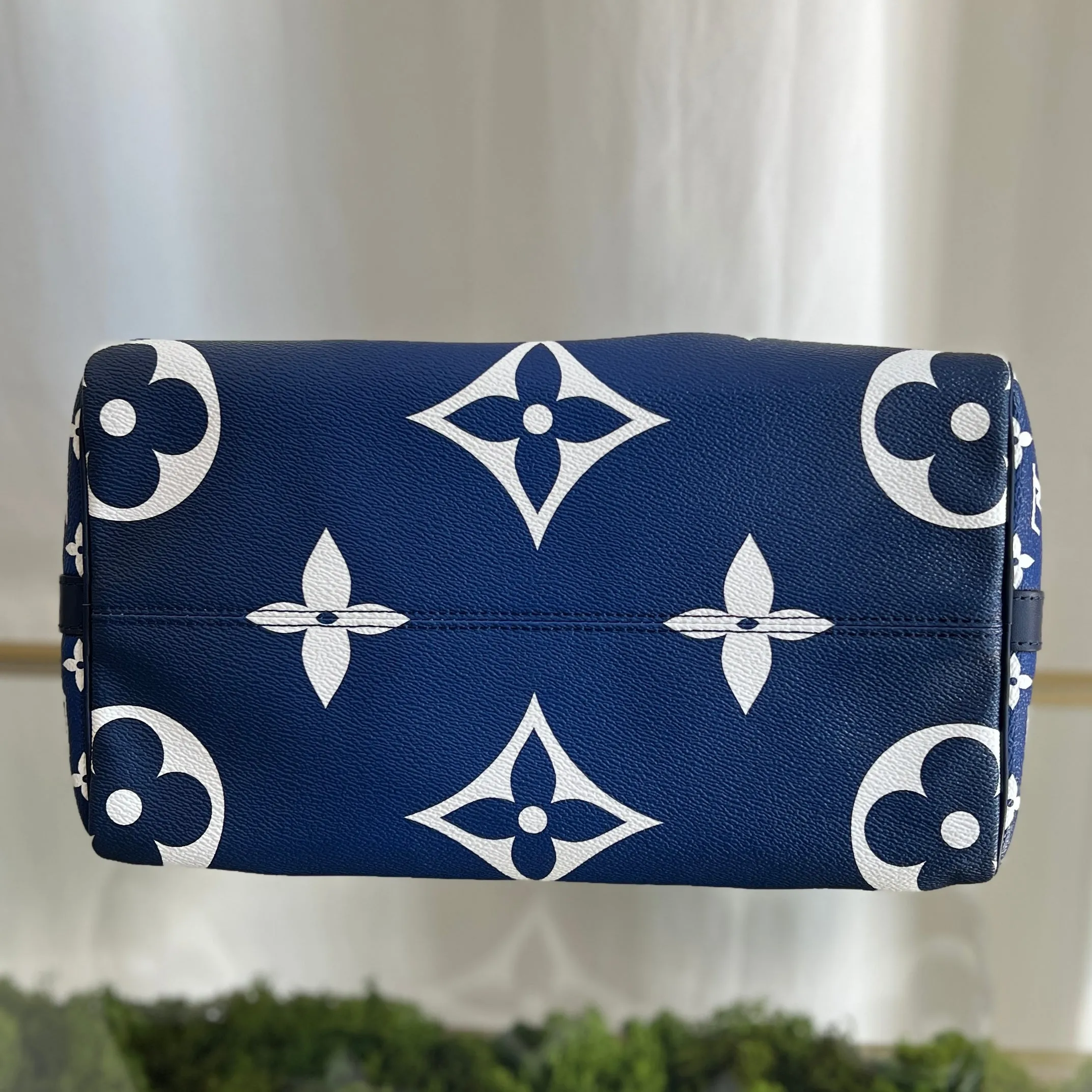 LOUIS VUITTON Blue Escale Bandoulière Speedy 30