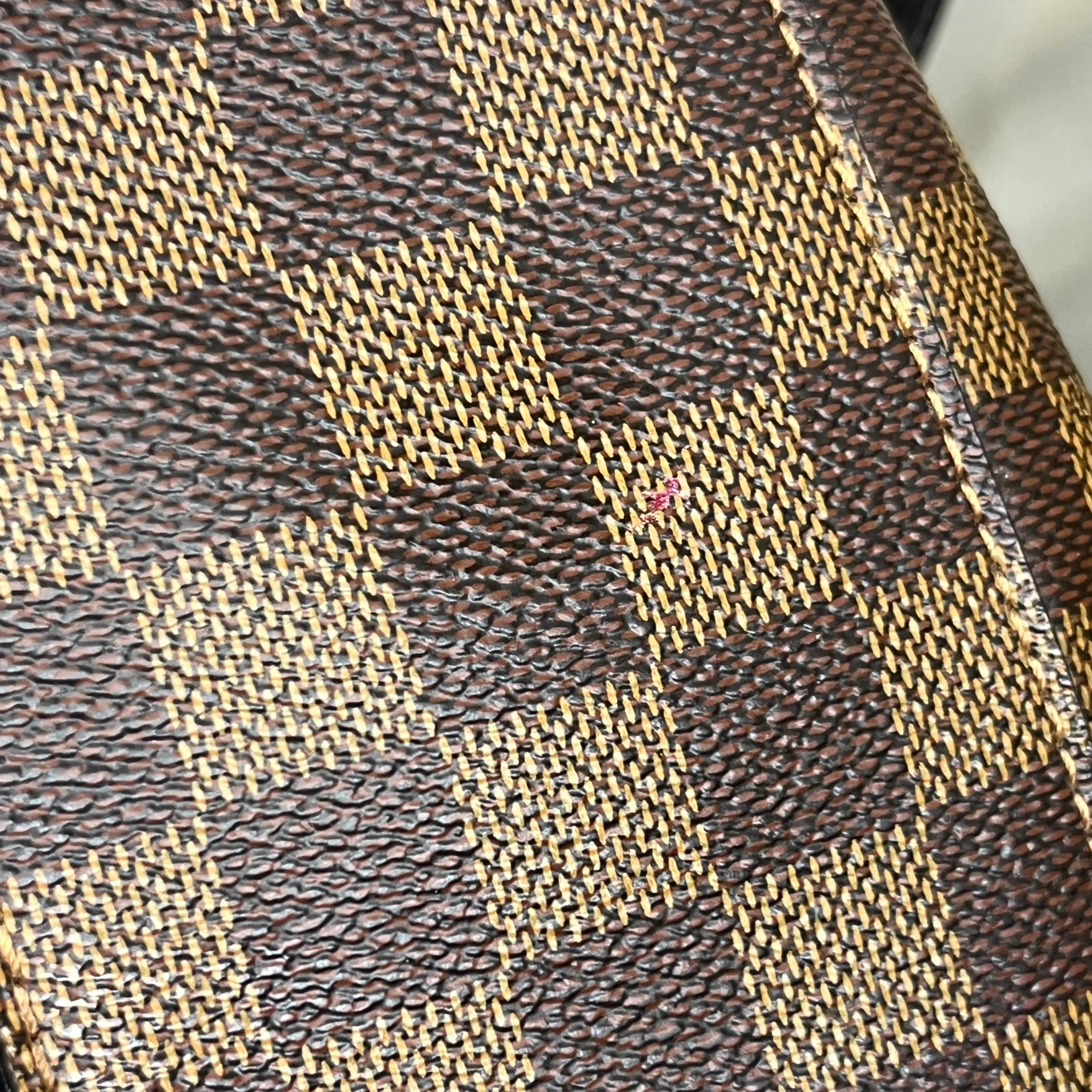 LOUIS VUITTON Bond Street BB Damier Canvas Top Handle Bag