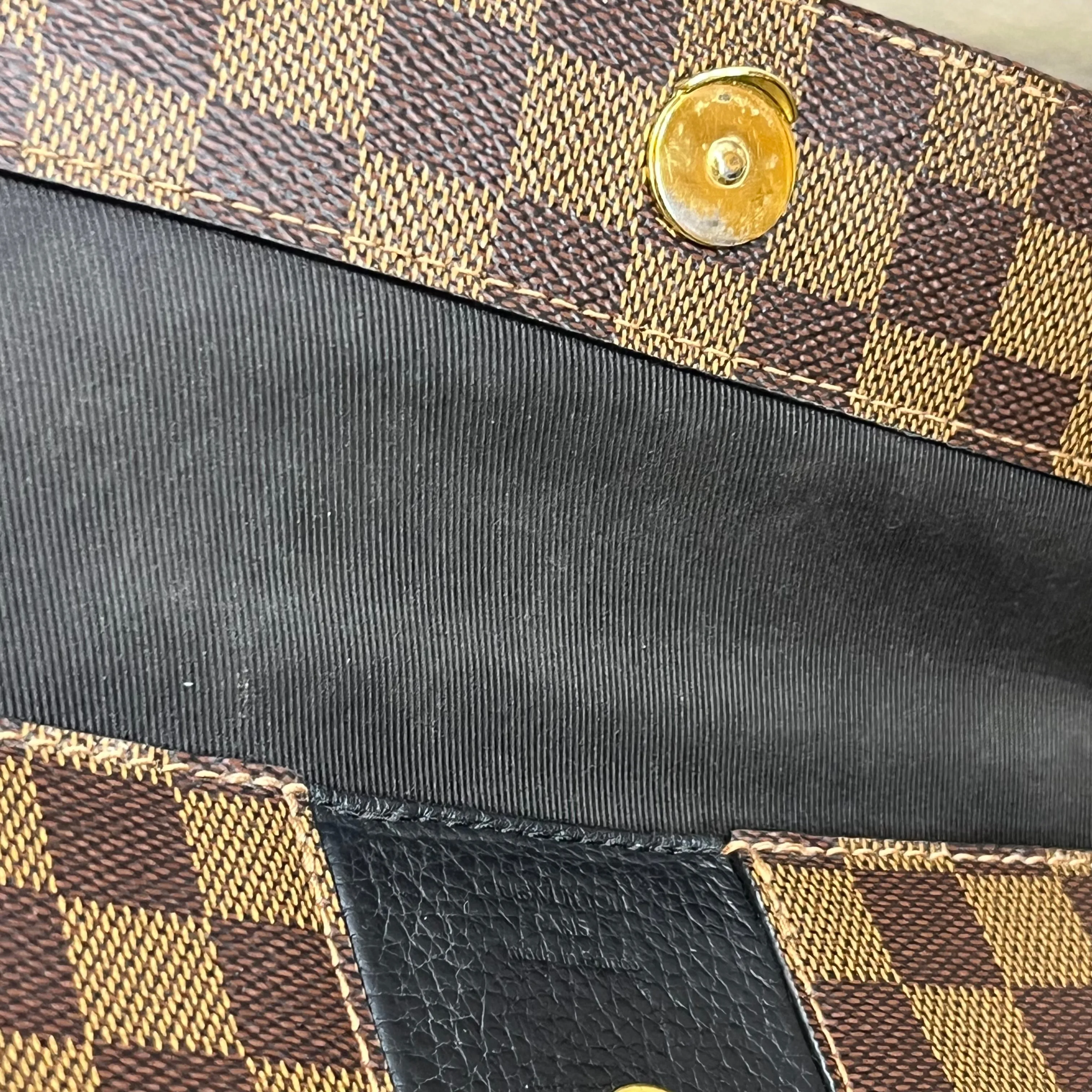 LOUIS VUITTON Bond Street BB Damier Canvas Top Handle Bag