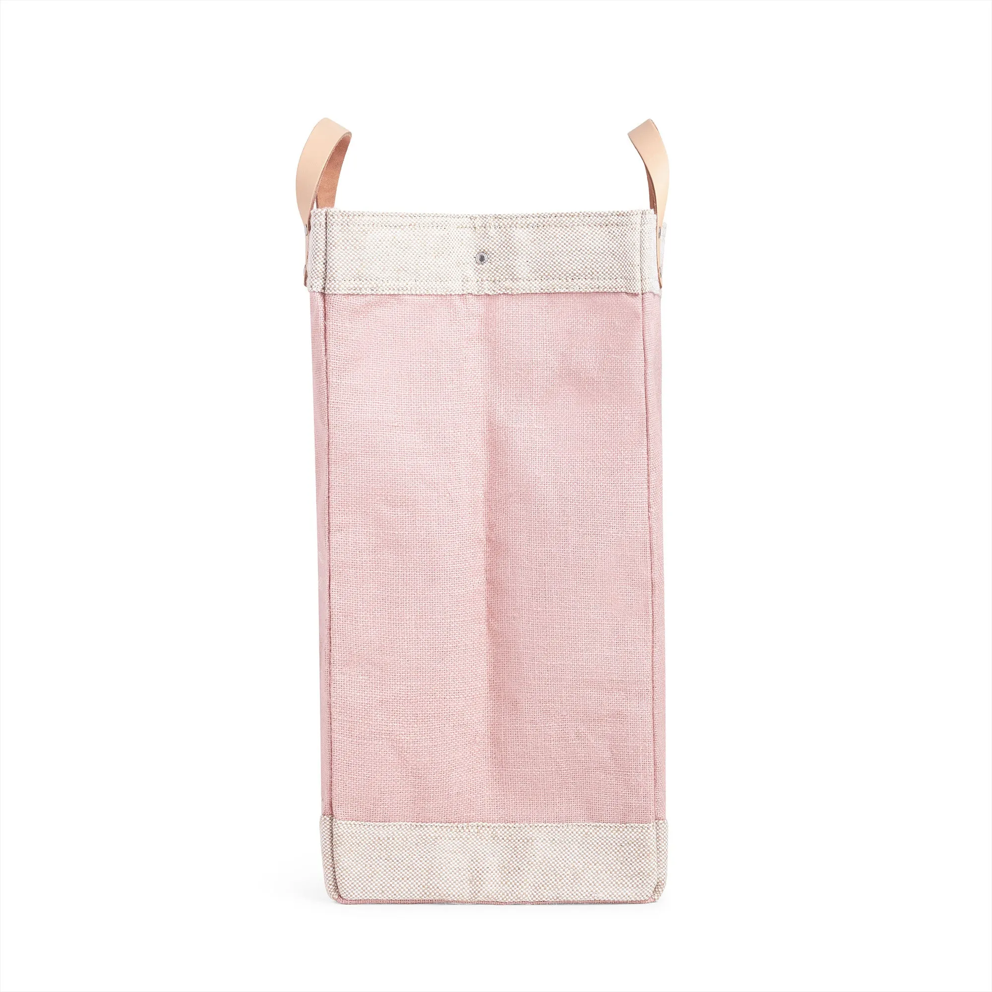 Market Bag in Blush with Strap