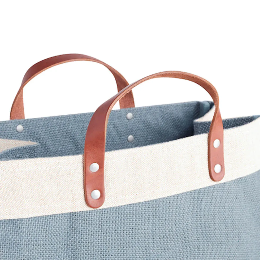Market Bag in Cool Gray for L.A. MALIBU