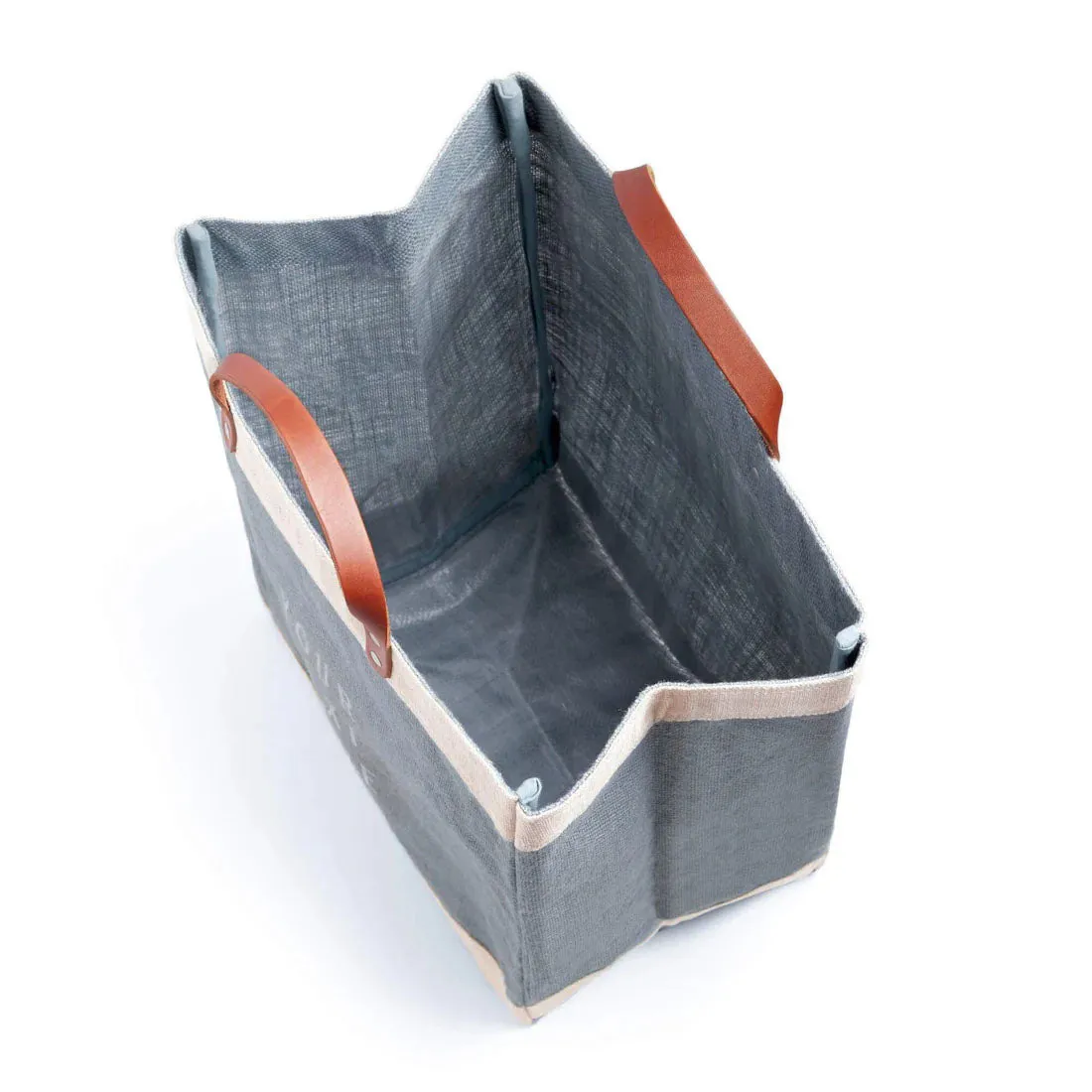 Market Bag in Cool Gray for L.A. MALIBU