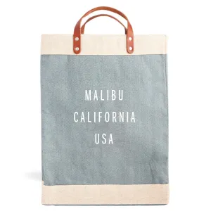 Market Bag in Cool Gray for L.A. MALIBU