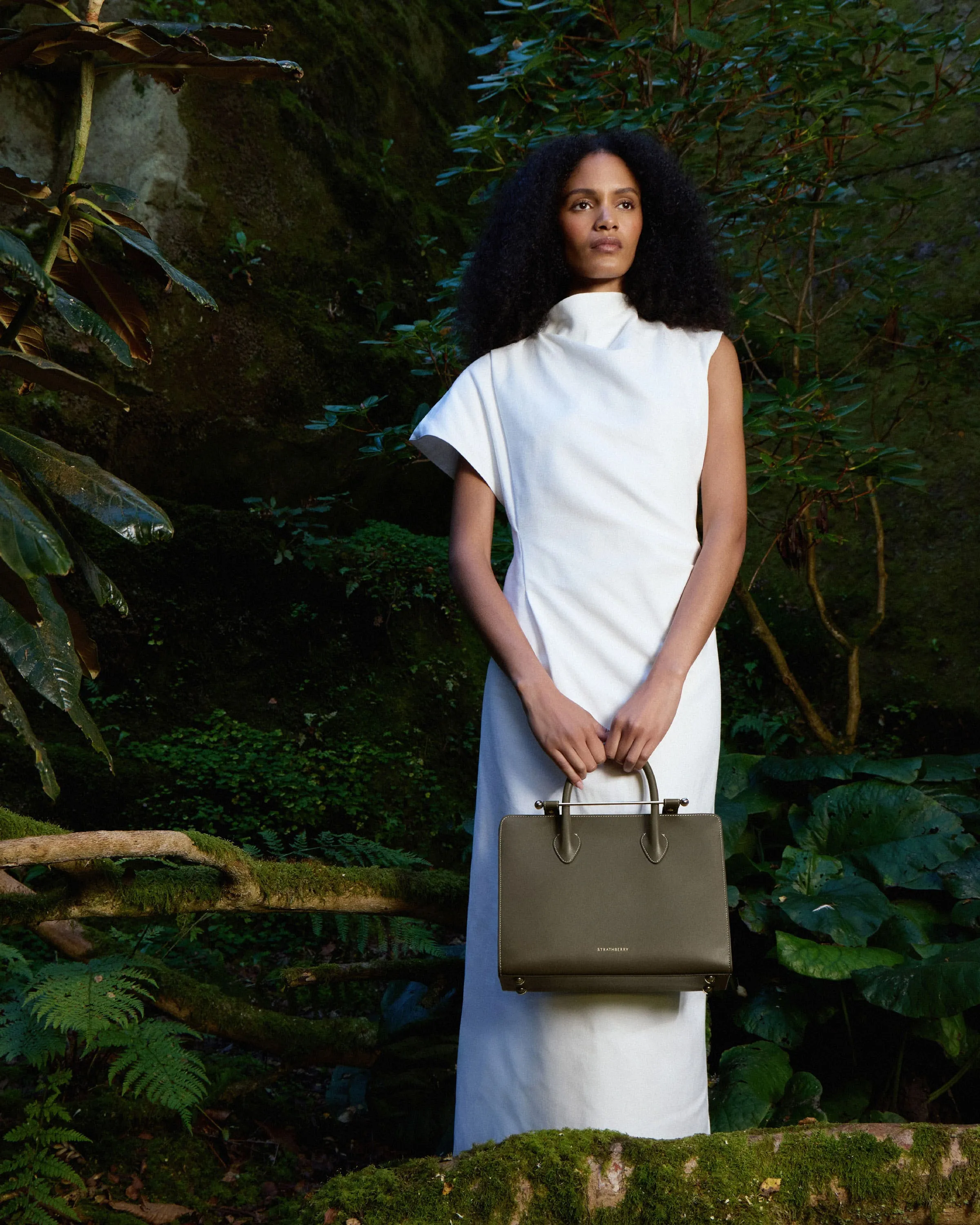 Midi Tote - Khaki