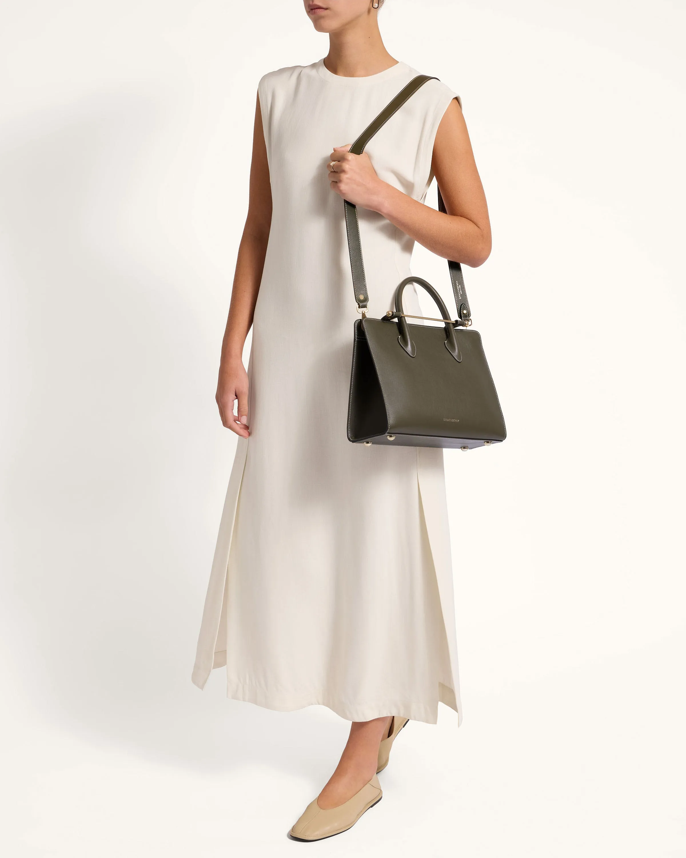 Midi Tote - Khaki