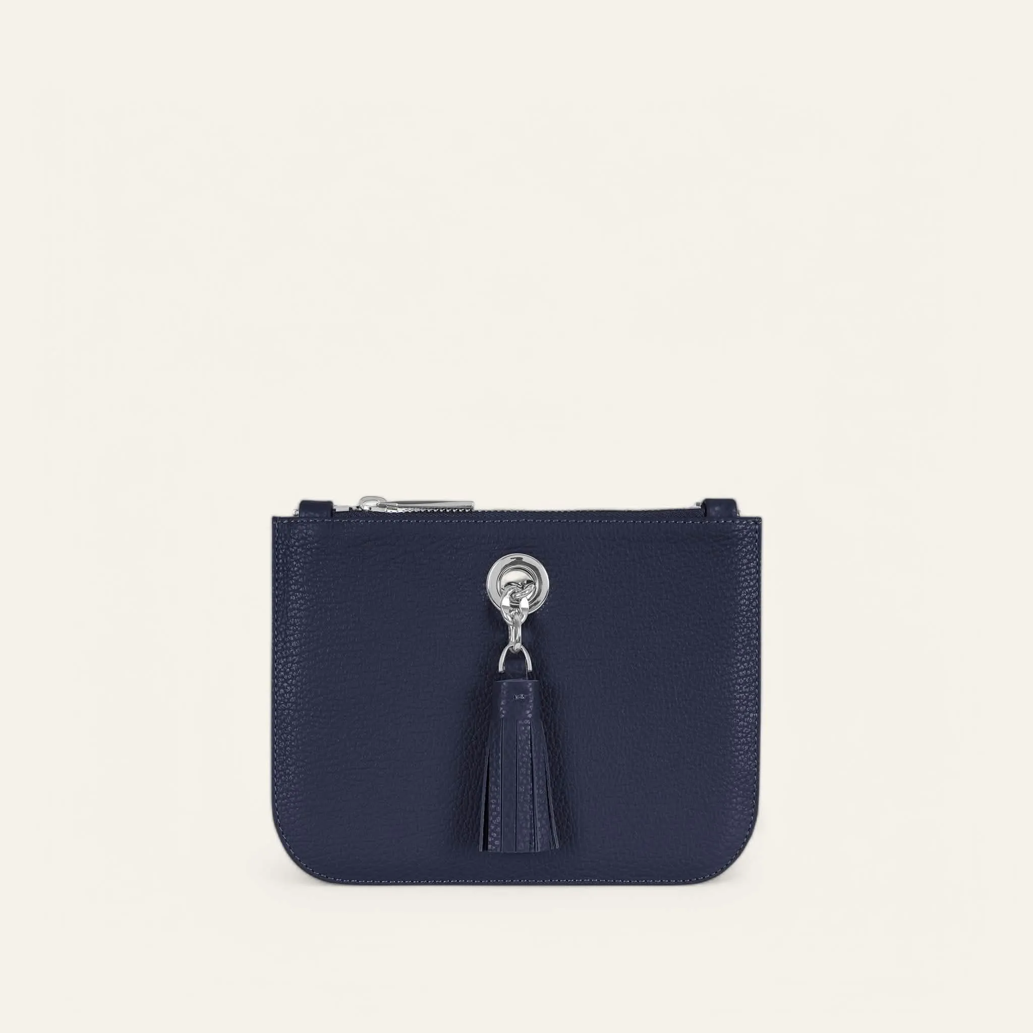 Mini D Tote | Space with Silver hardware