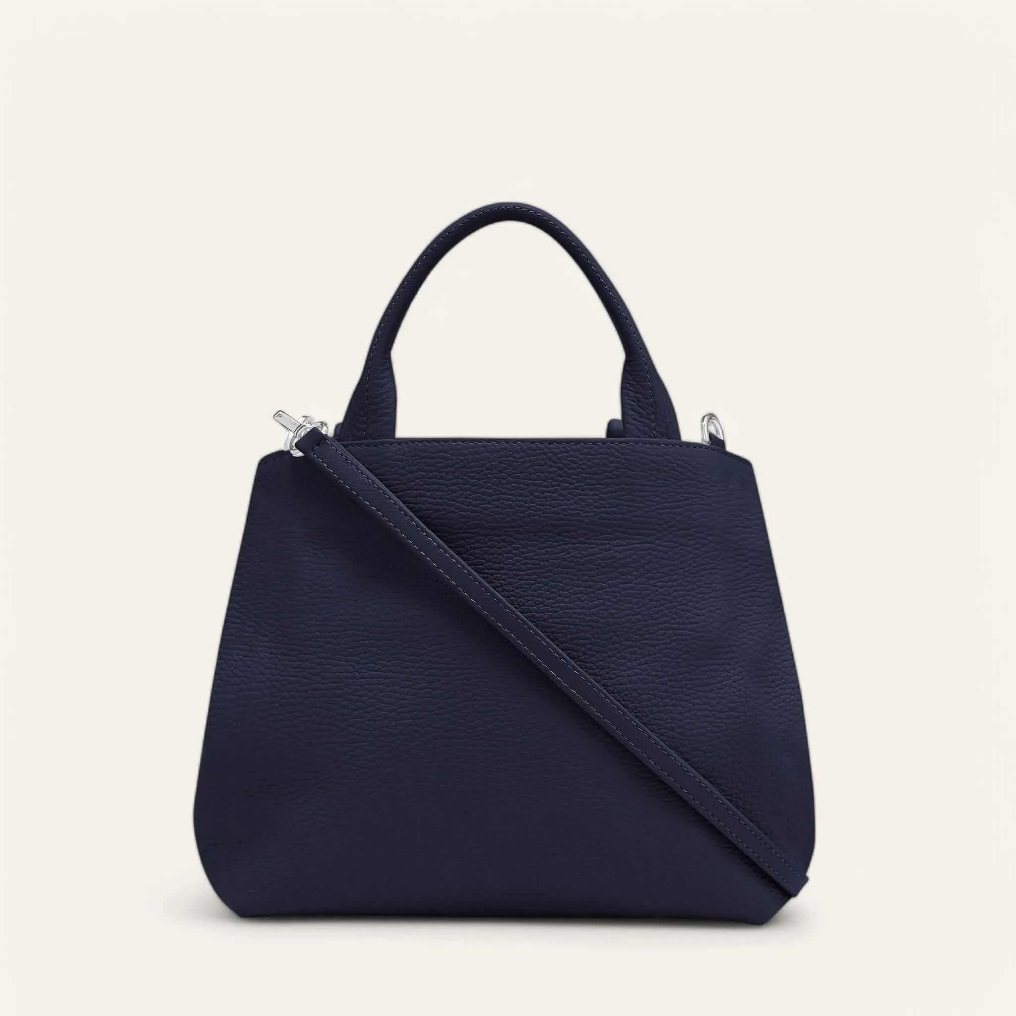 Mini D Tote | Space with Silver hardware