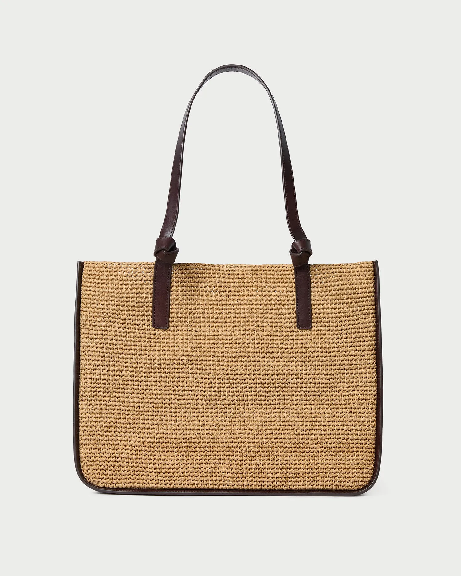 Myra Brown/Espresso Crochet Tote