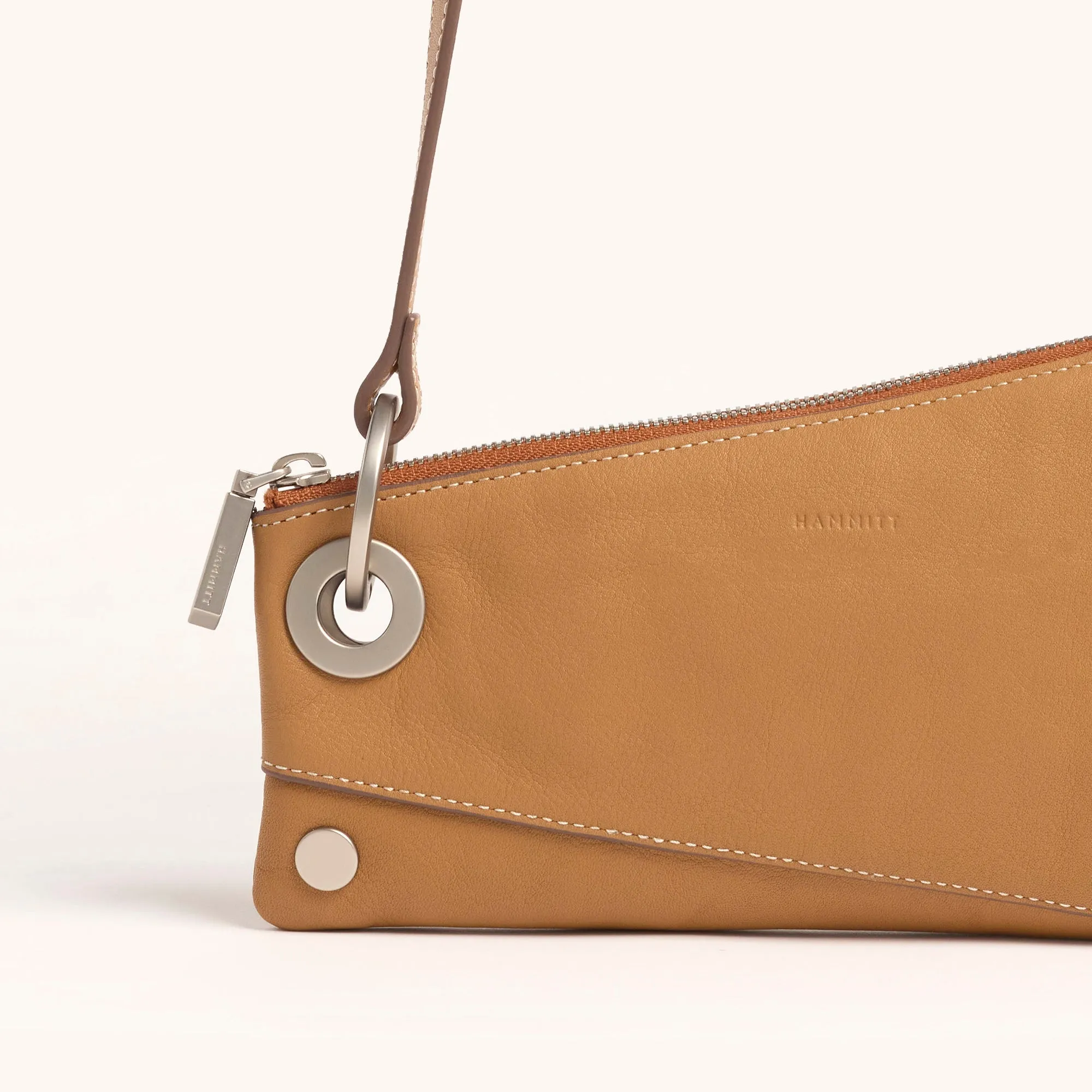 Nash Pochette | Oak Edge/Brushed Silver