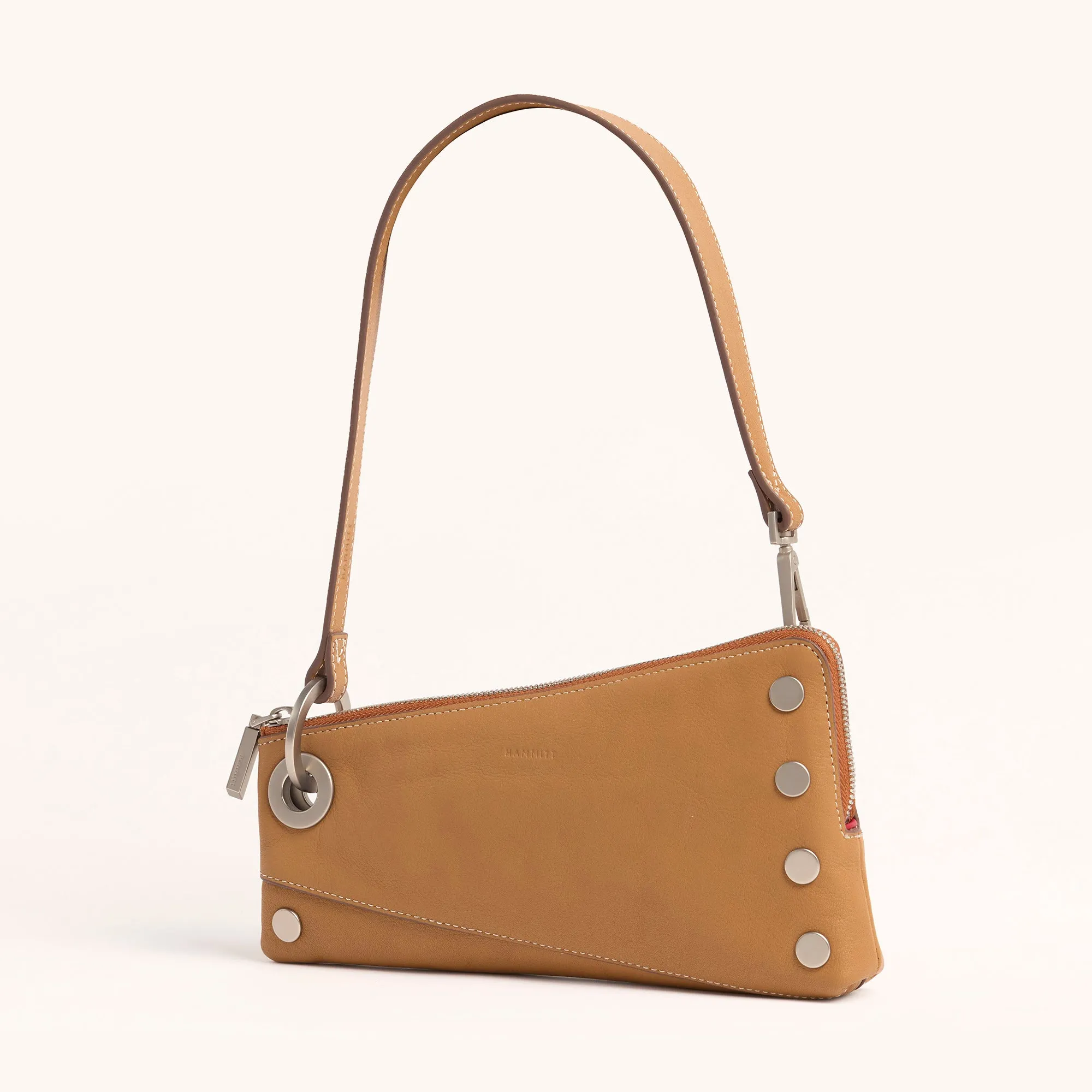 Nash Pochette | Oak Edge/Brushed Silver