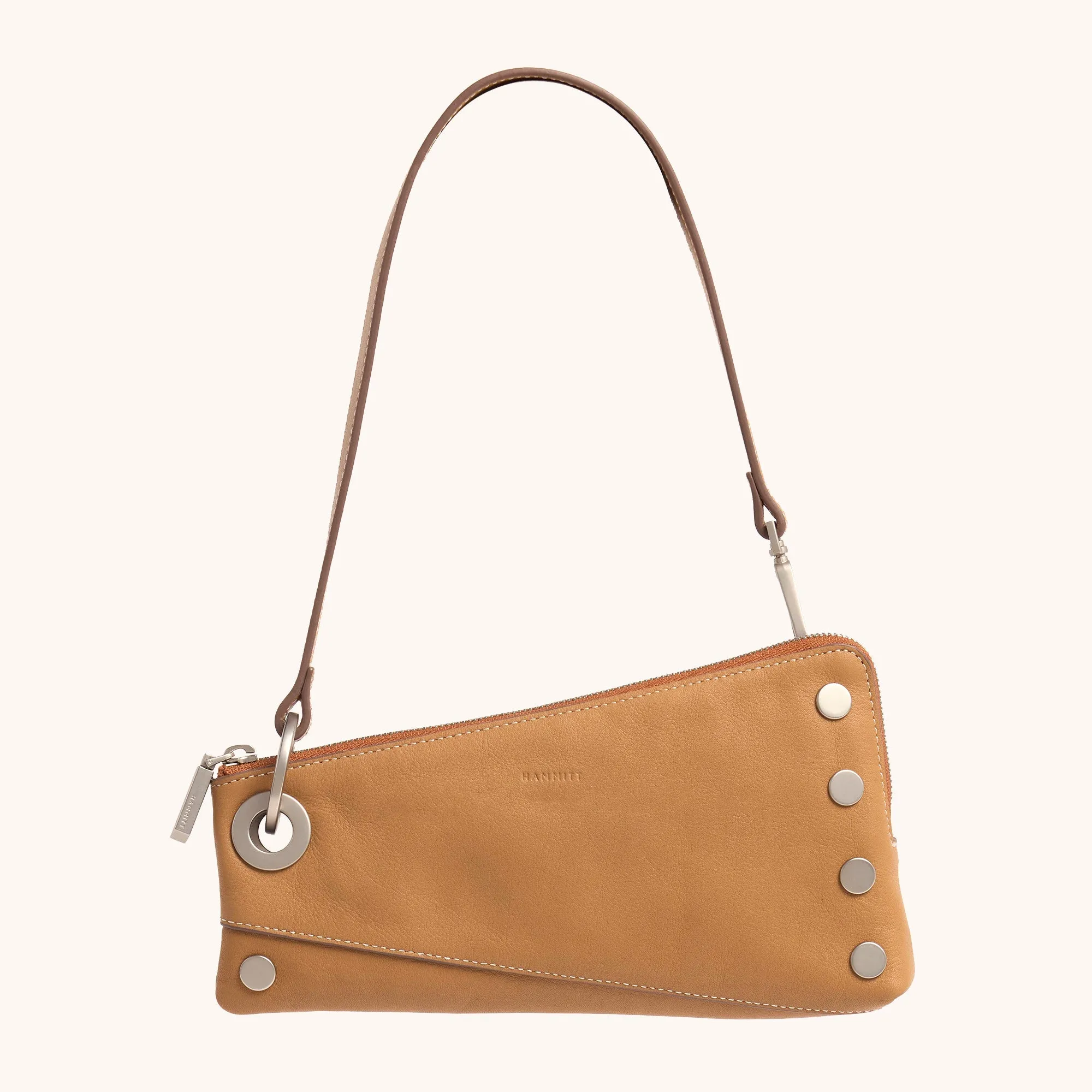 Nash Pochette | Oak Edge/Brushed Silver