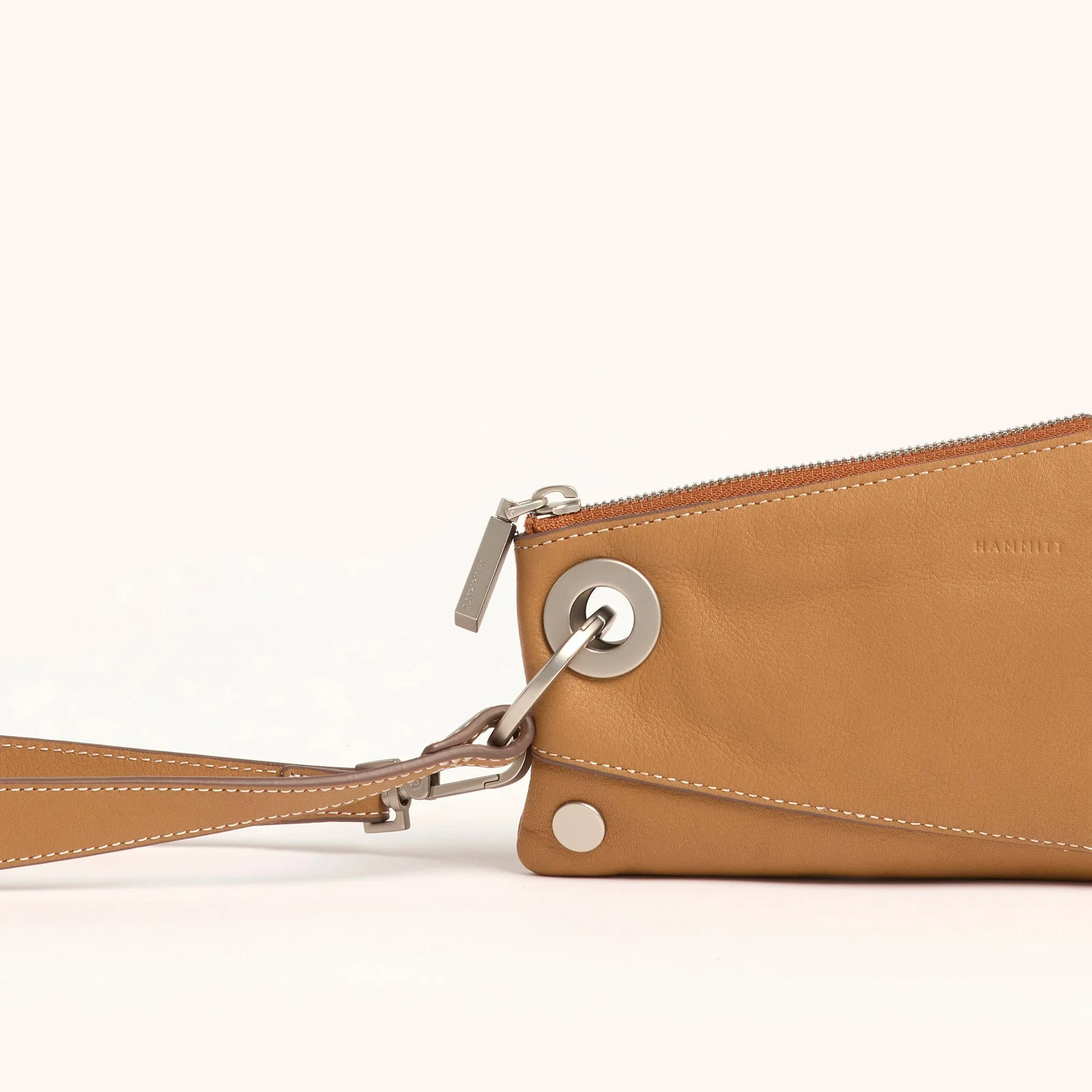 Nash Pochette | Oak Edge/Brushed Silver