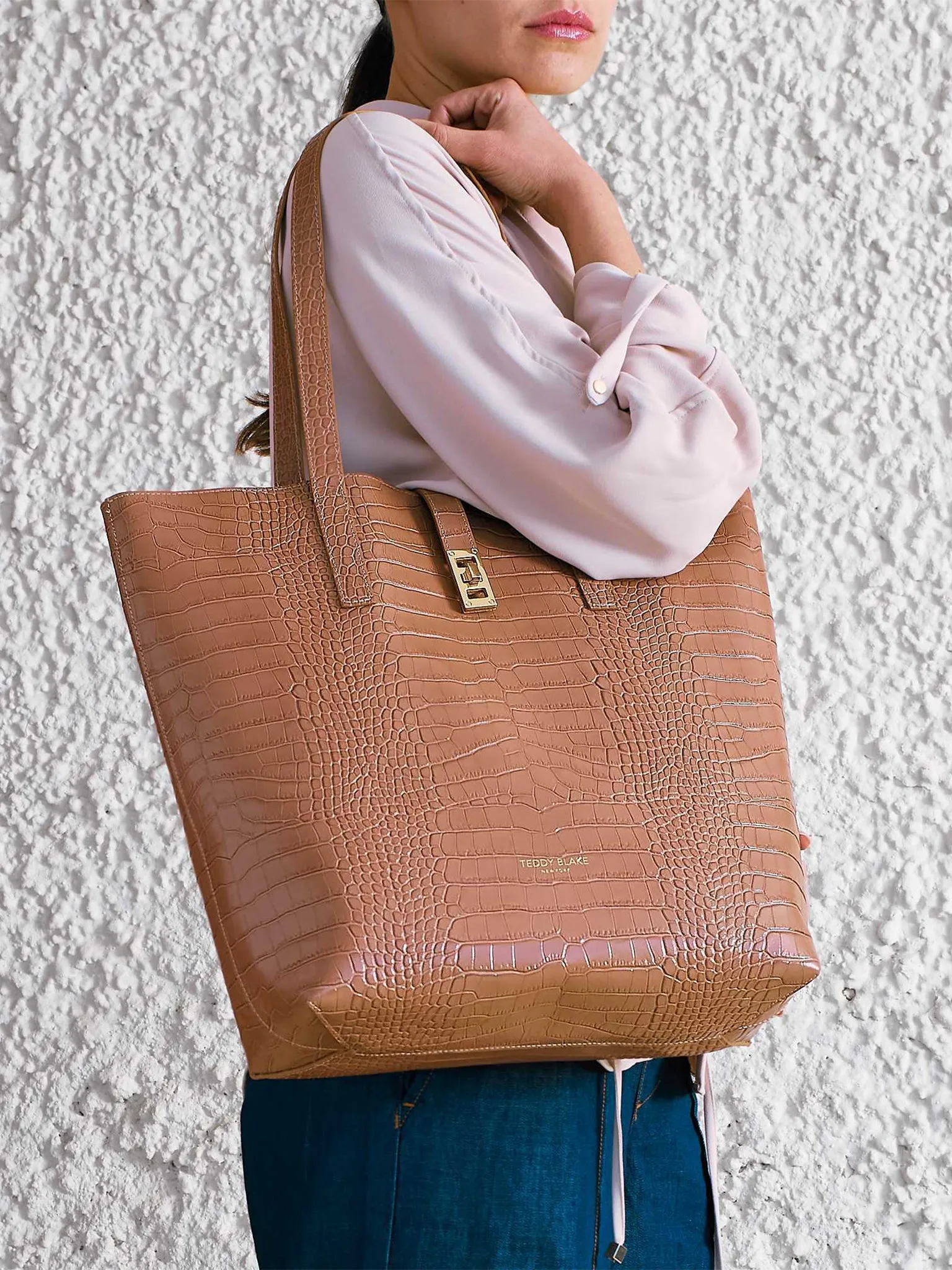 Nina Croco 12" - Dark Blush