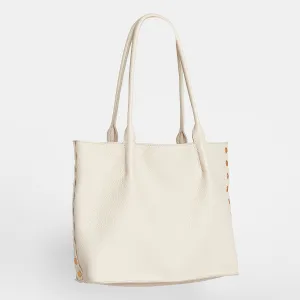 Oliver Zip | Calla Lily White/Brushed Gold