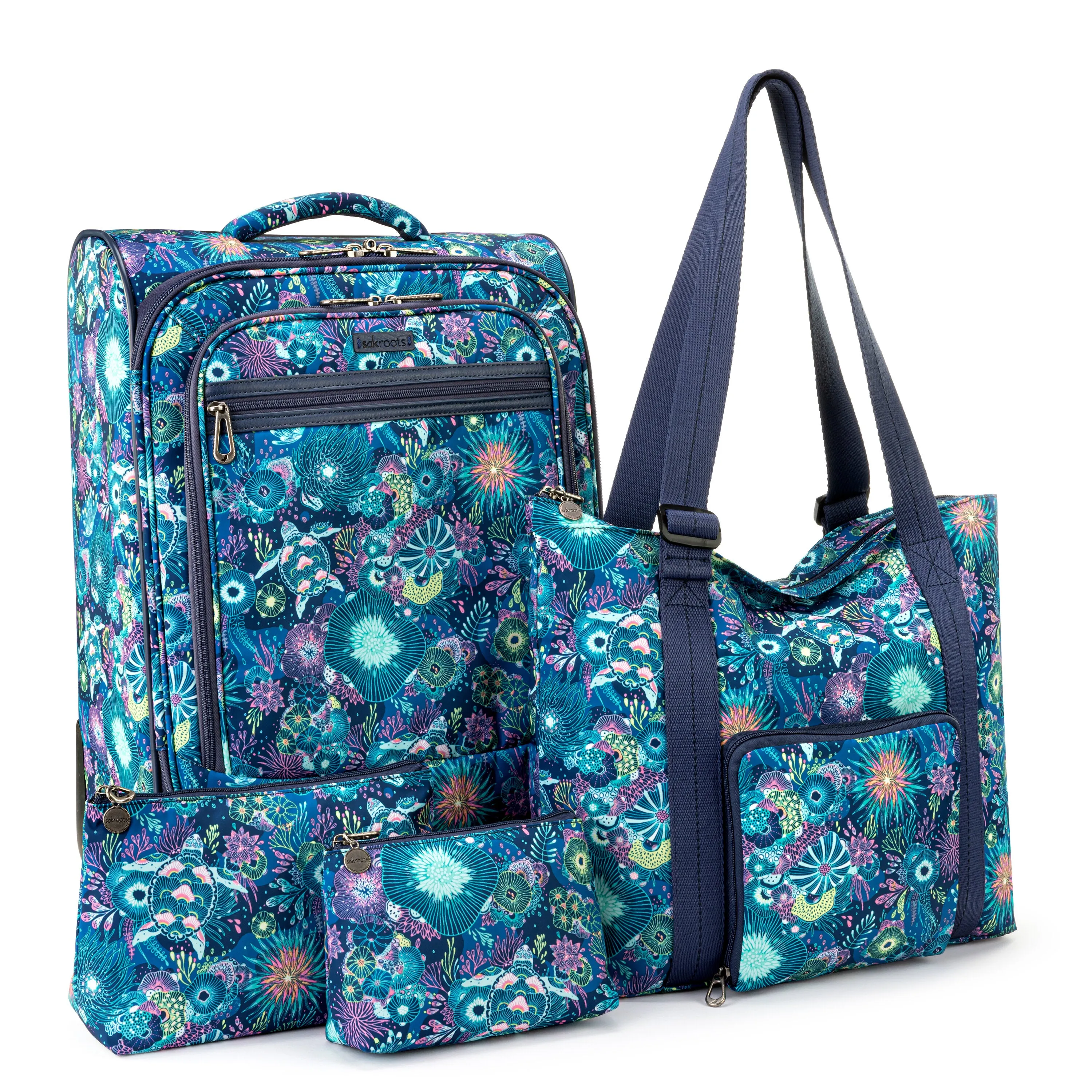 On The Go 21 Spinner Luggage Bundle