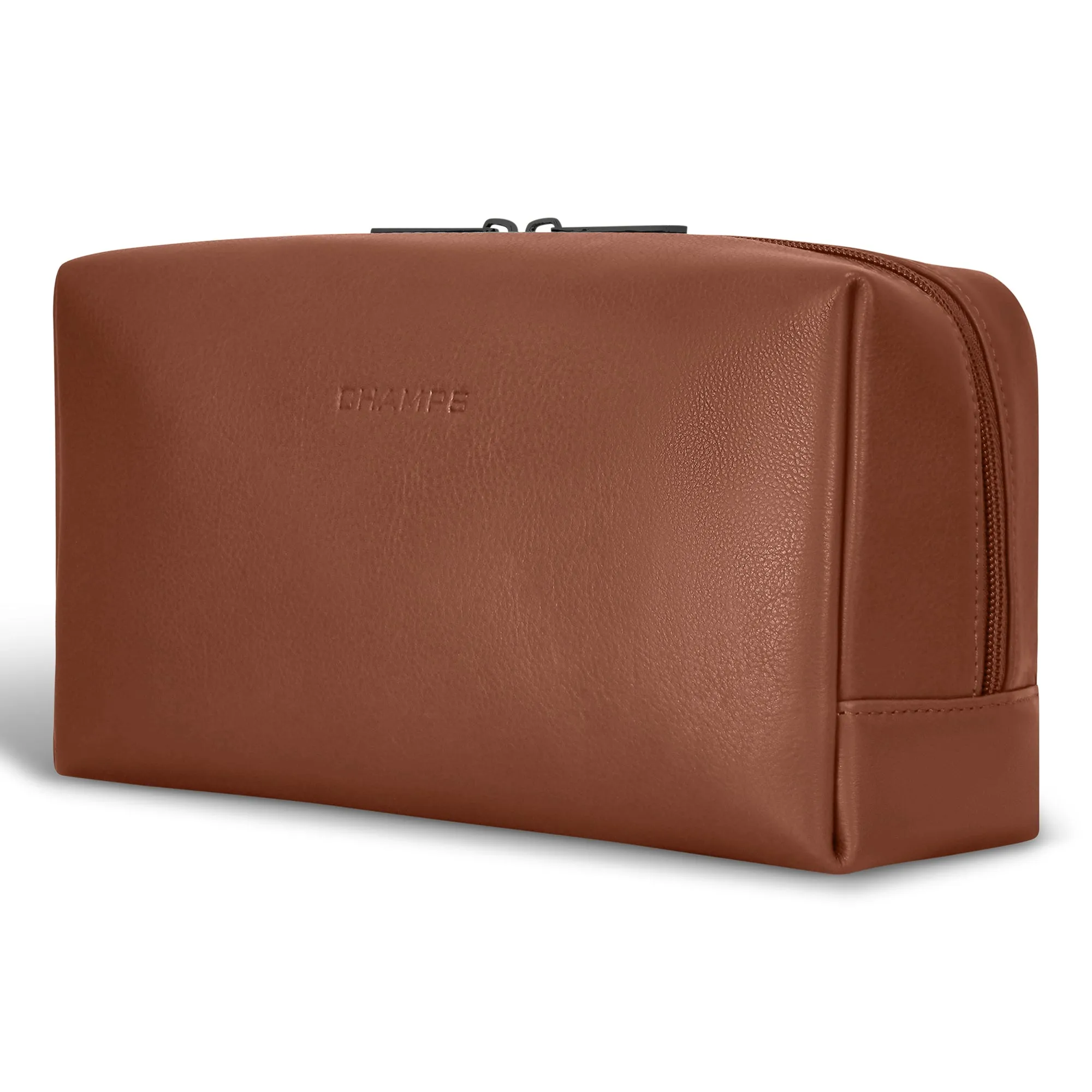 Onyx / Leather Toiletry Bag *Drop Ship*