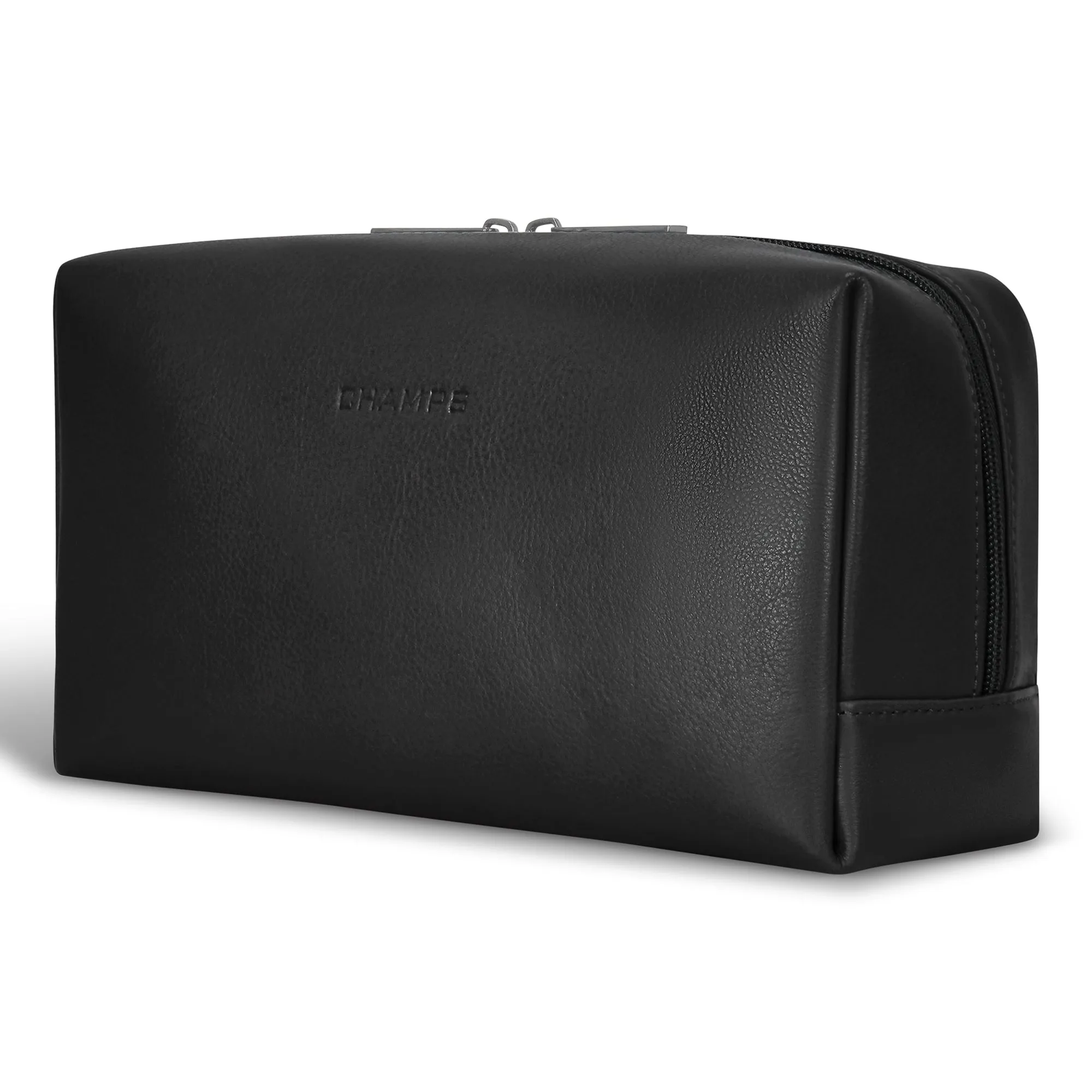 Onyx / Leather Toiletry Bag *Drop Ship*