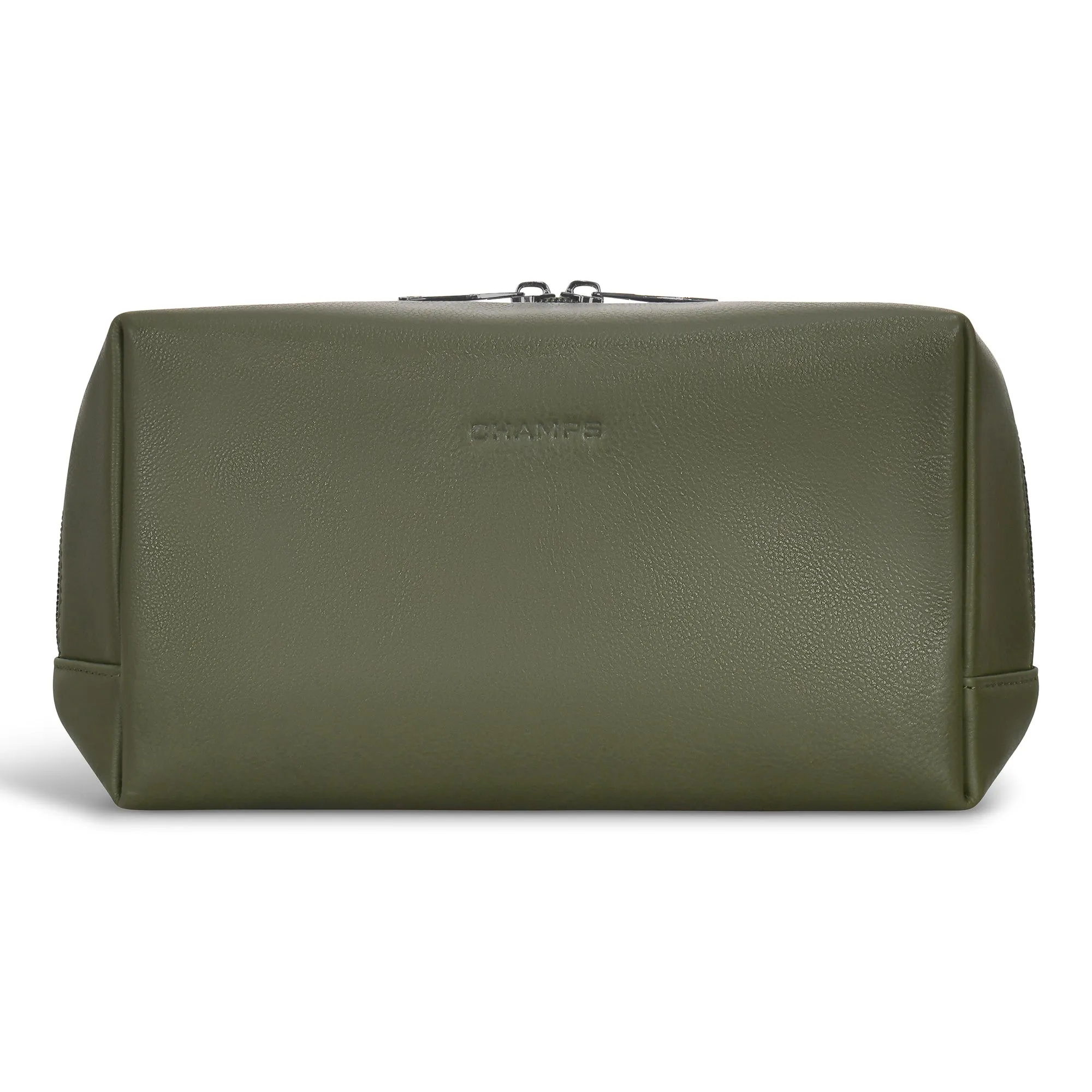 Onyx / Leather Toiletry Bag *Drop Ship*